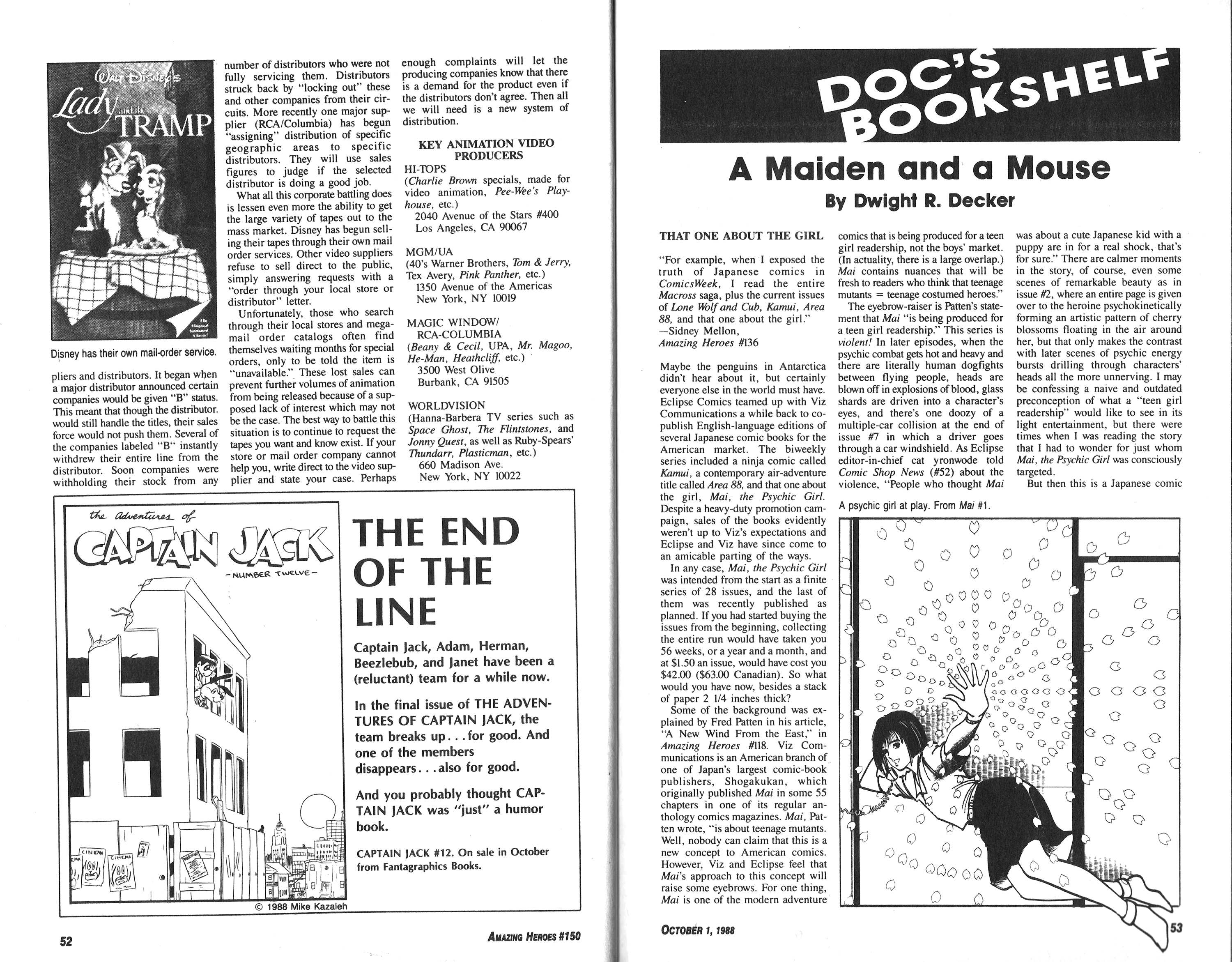 Read online Amazing Heroes comic -  Issue #150 - 27