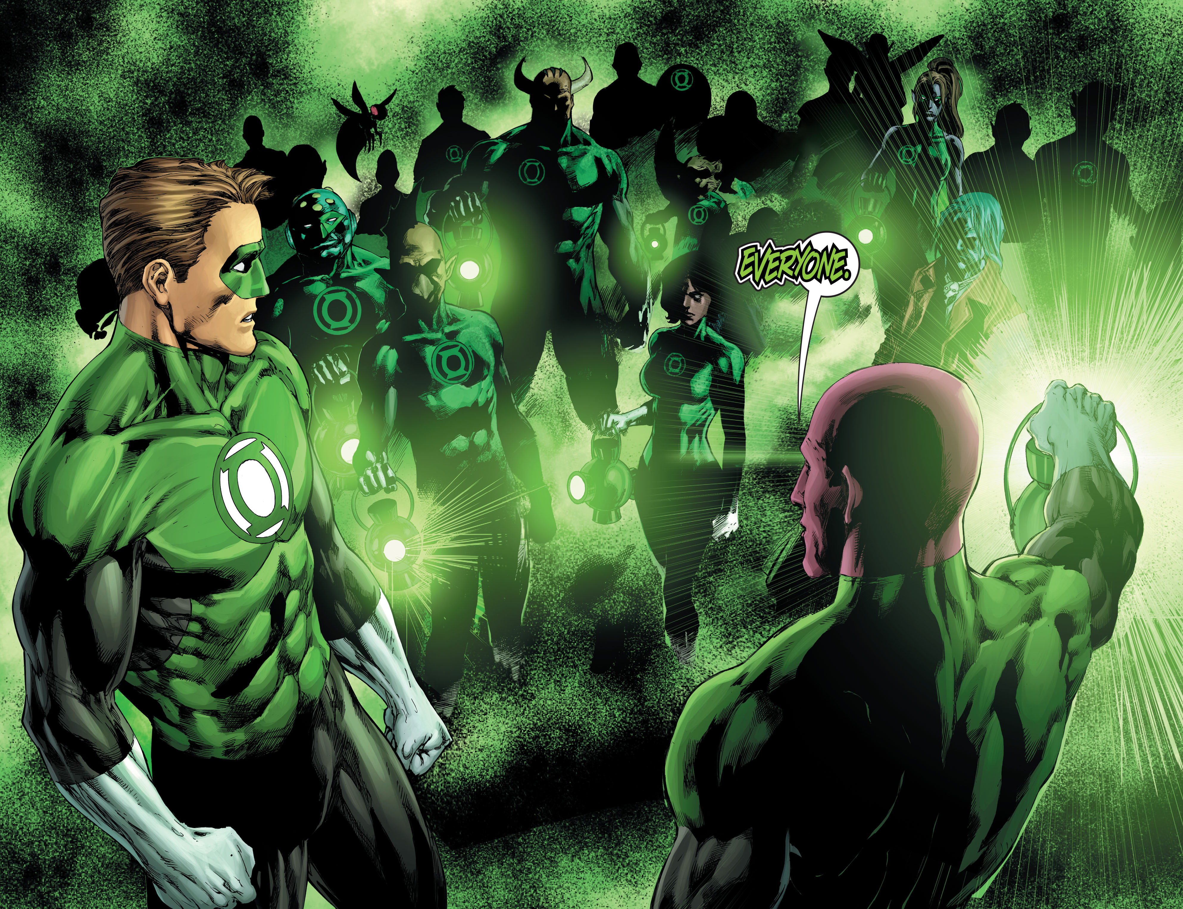 Read online Hal Jordan And The Green Lantern Corps comic -  Issue #10 - 12