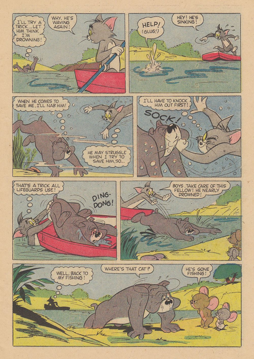 Read online Tom & Jerry Comics comic -  Issue #166 - 7