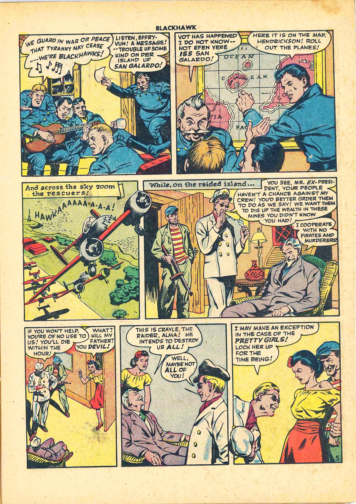 Read online Blackhawk (1957) comic -  Issue #11 - 19