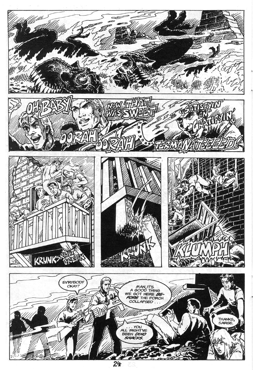 Read online Cavewoman: Rain comic -  Issue #4 - 28