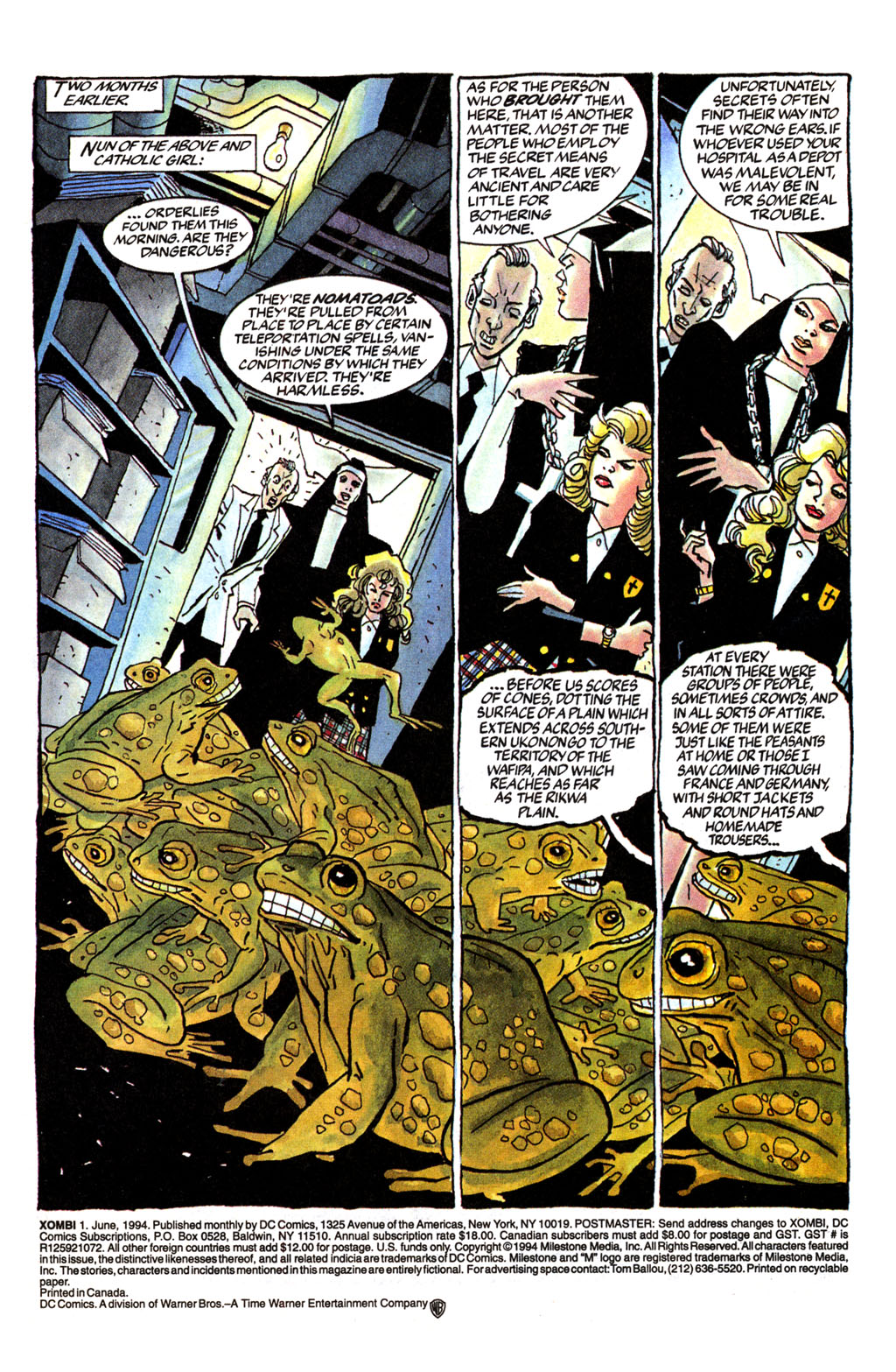 Read online Xombi (1994) comic -  Issue #1 - 2