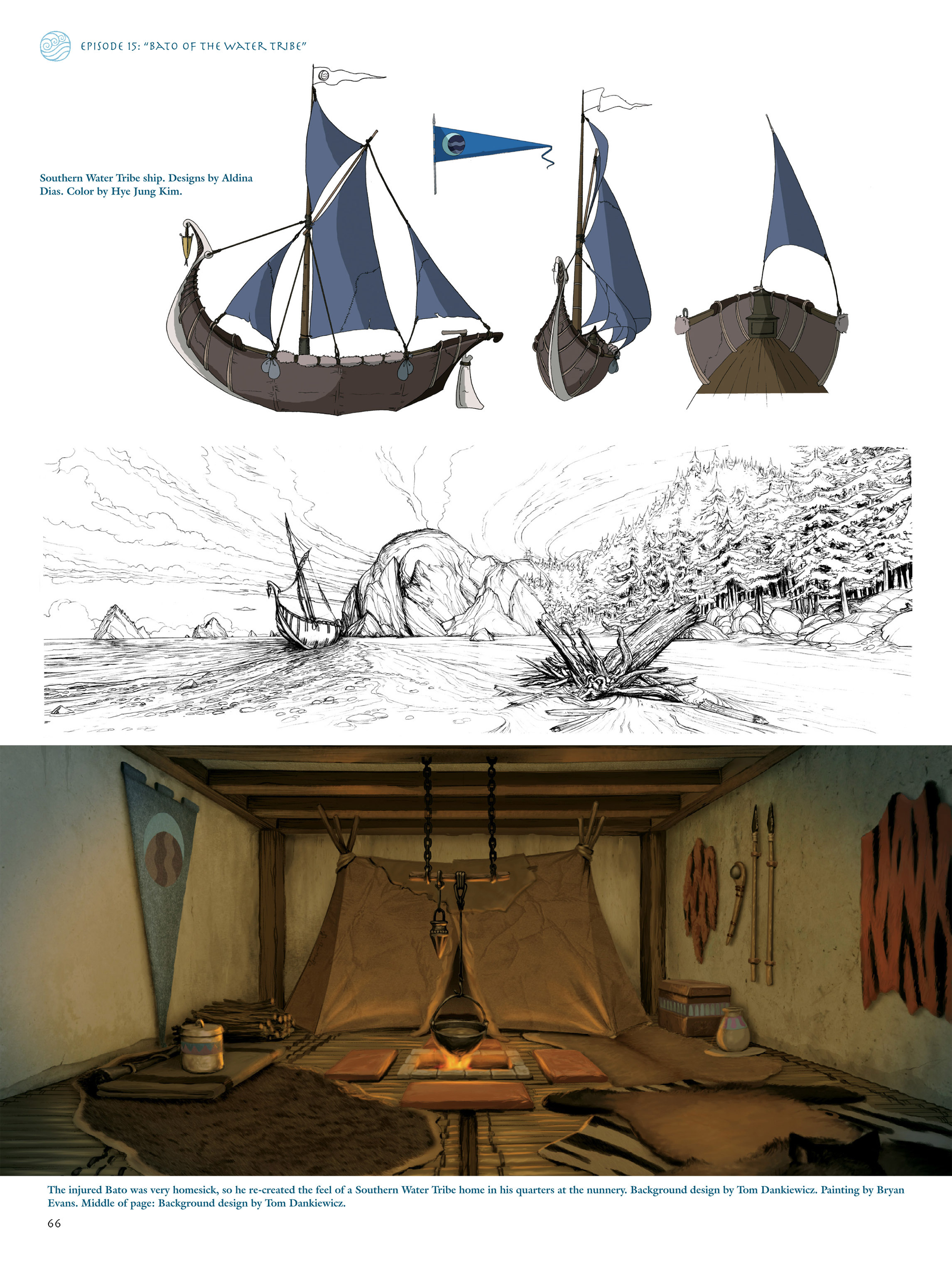 Read online Avatar: The Last Airbender - The Art of the Animated Series comic -  Issue # TPB (Part 1) - 67