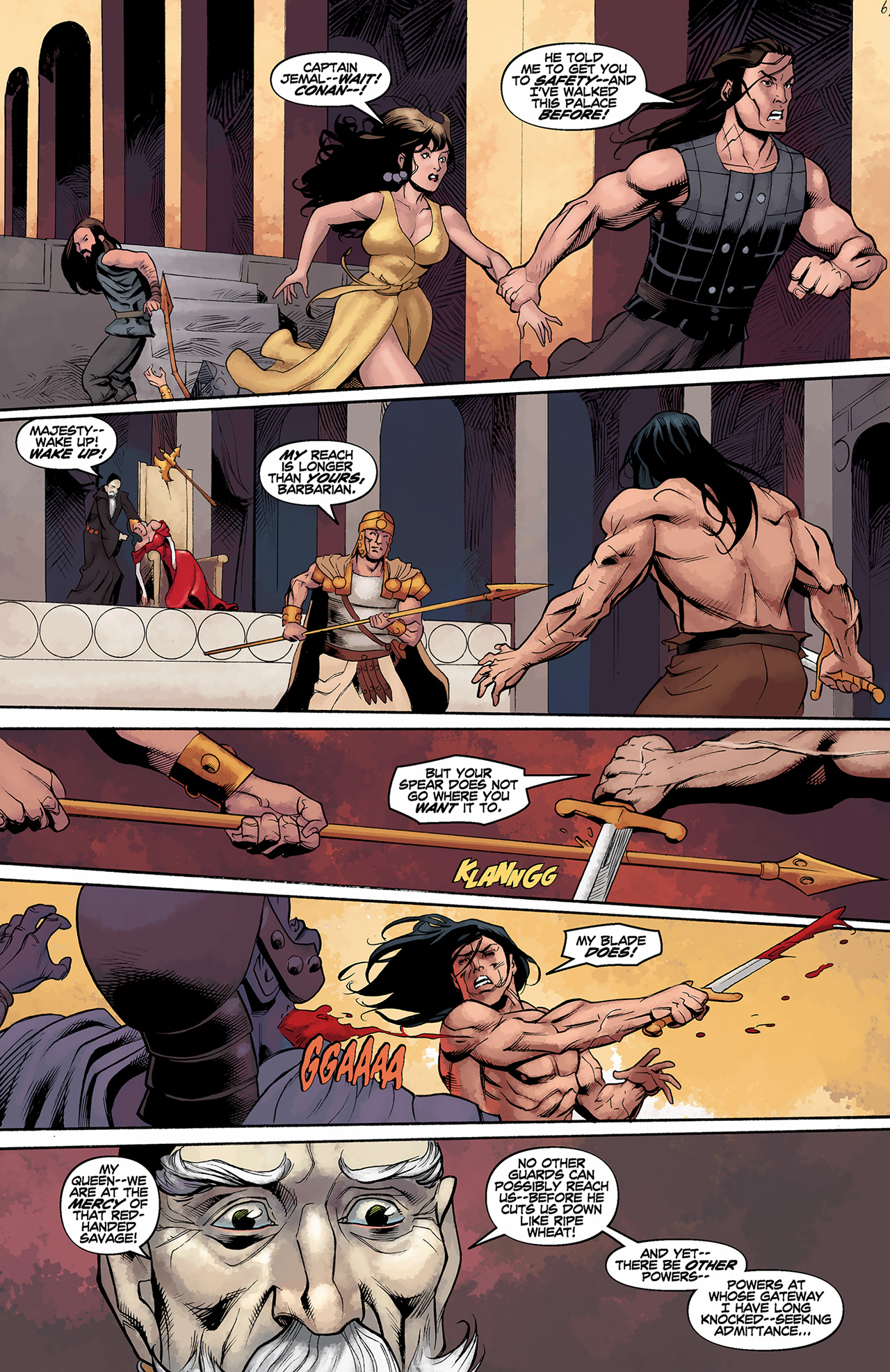 Read online Conan: Road of Kings comic -  Issue #6 - 9