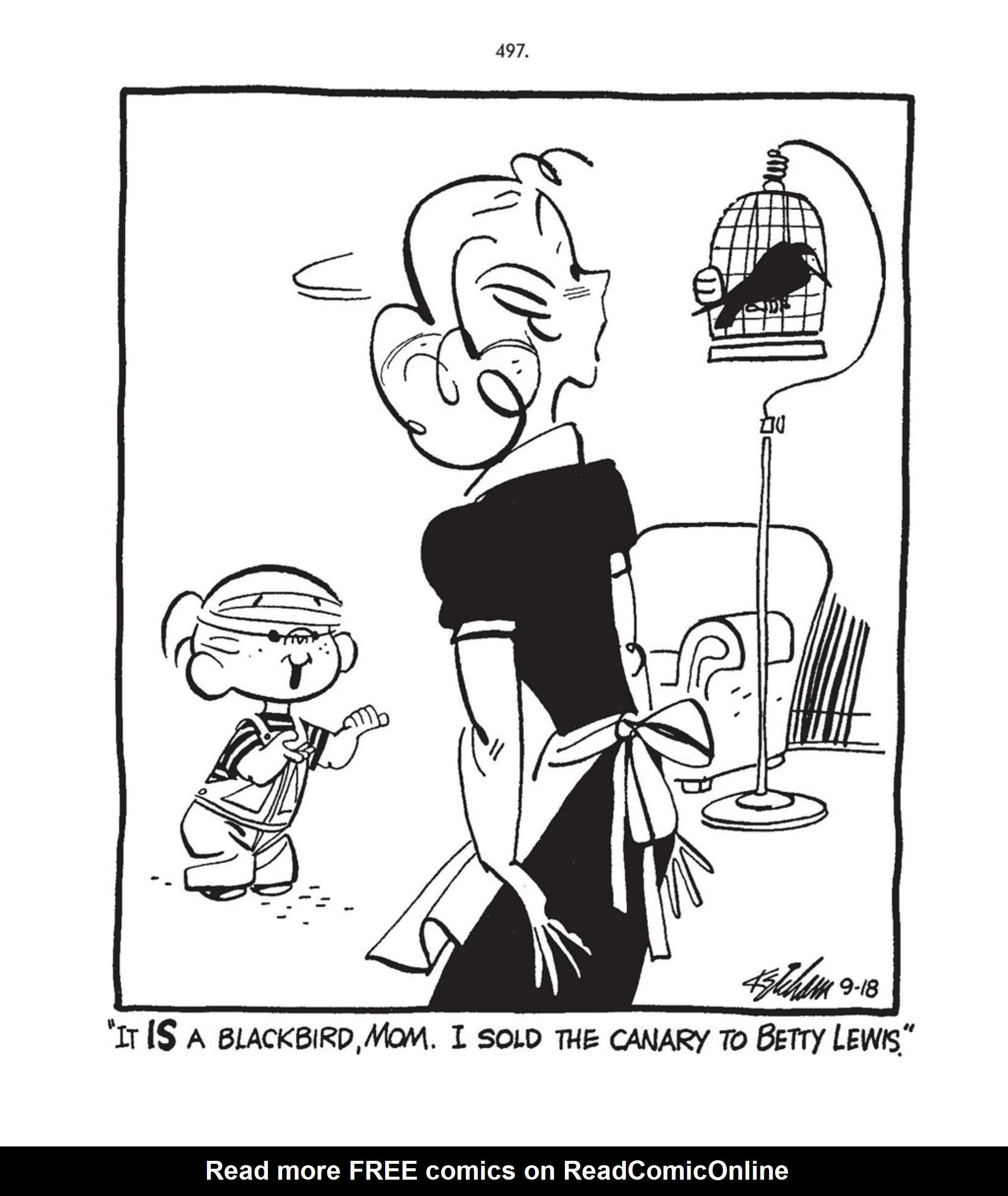 Read online Hank Ketcham's Complete Dennis the Menace comic -  Issue # TPB 1 (Part 6) - 25