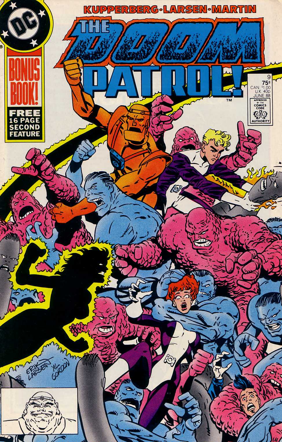 Read online Doom Patrol (1987) comic -  Issue #9 - 1
