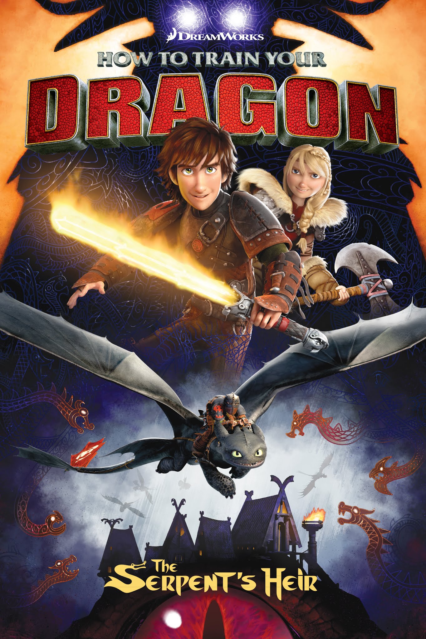 Read online How To Train Your Dragon: The Serpent's Heir comic -  Issue # TPB - 1