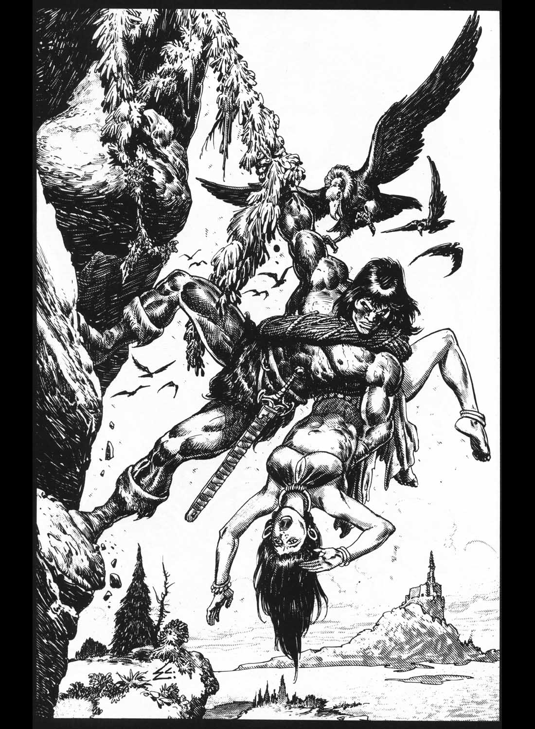 Read online The Savage Sword Of Conan comic -  Issue #160 - 64