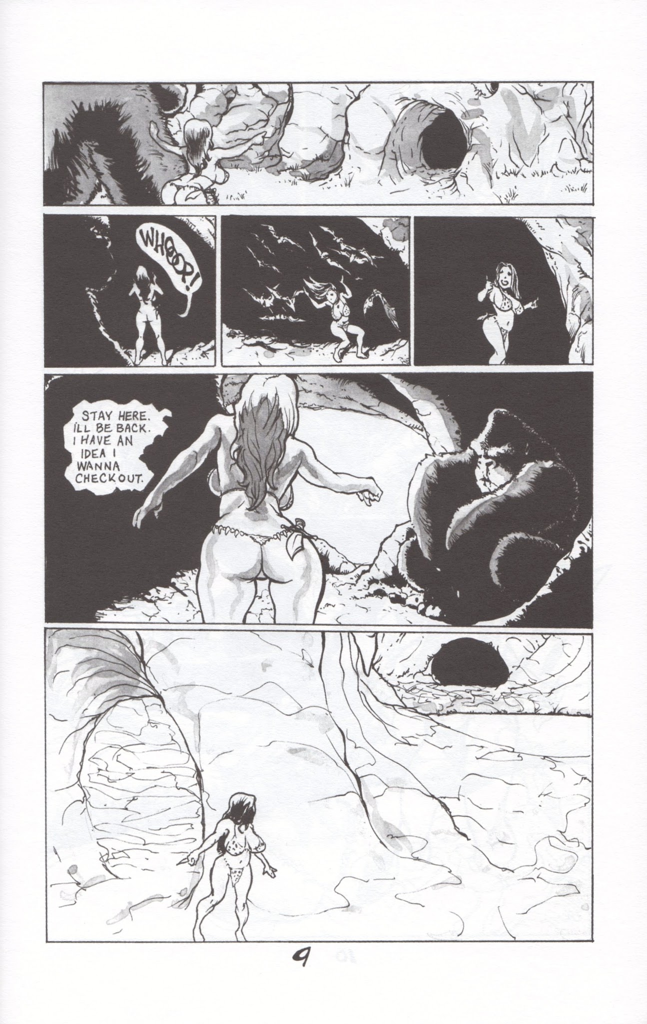 Read online Cavewoman: Raptor comic -  Issue #2 - 11