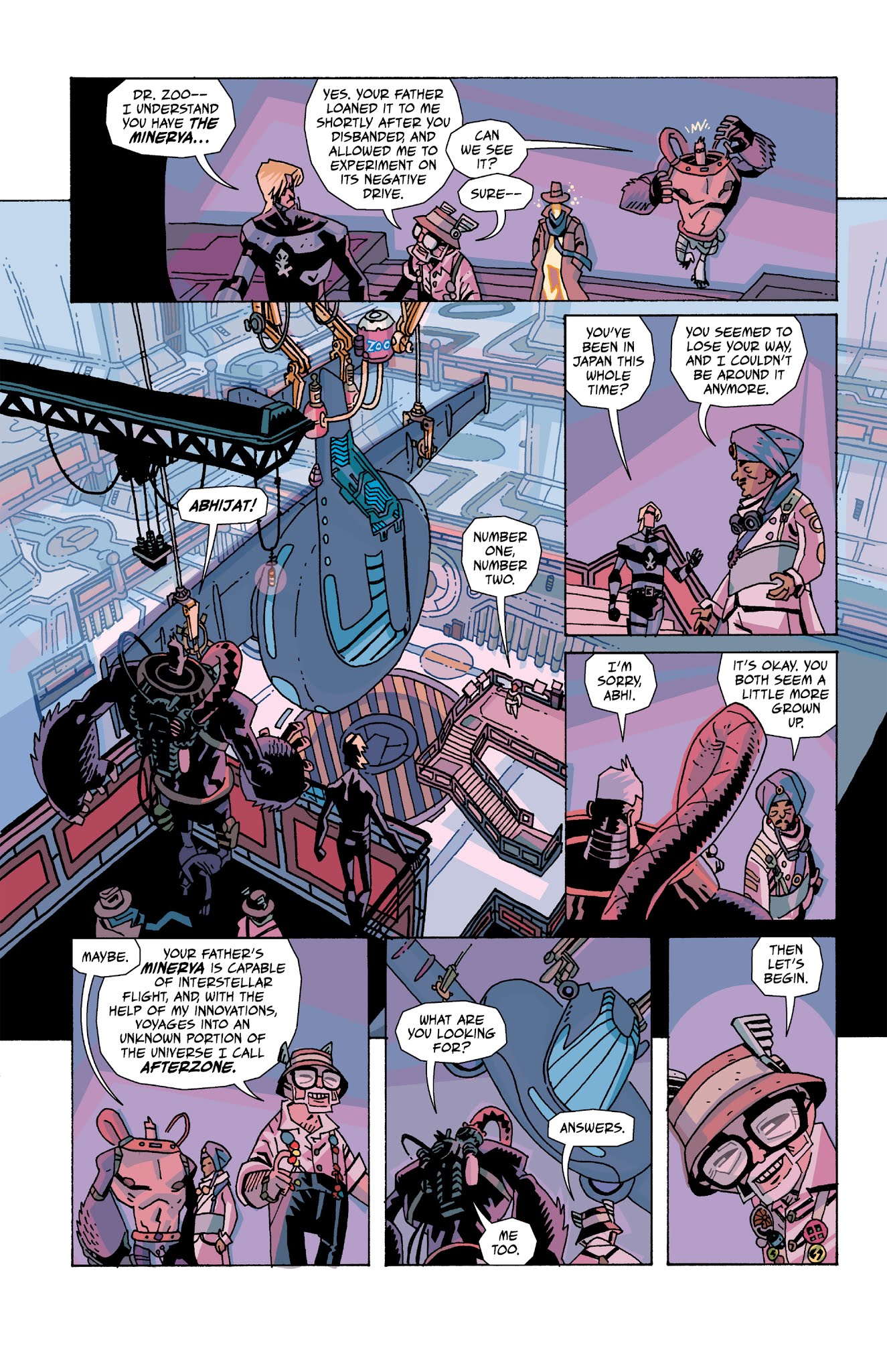 Read online The Umbrella Academy: Hotel Oblivion Ashcan comic -  Issue # Full - 11