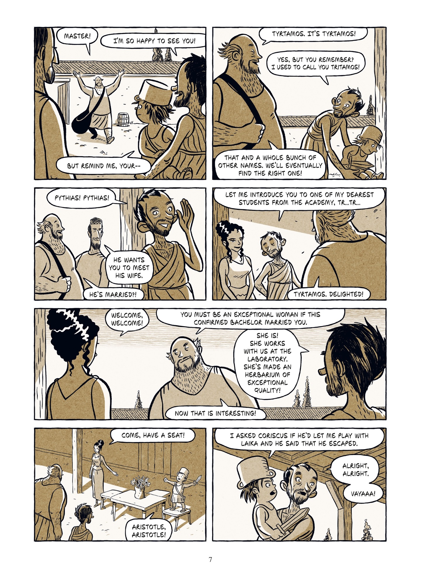 Read online Aristotle comic -  Issue # TPB 2 - 8