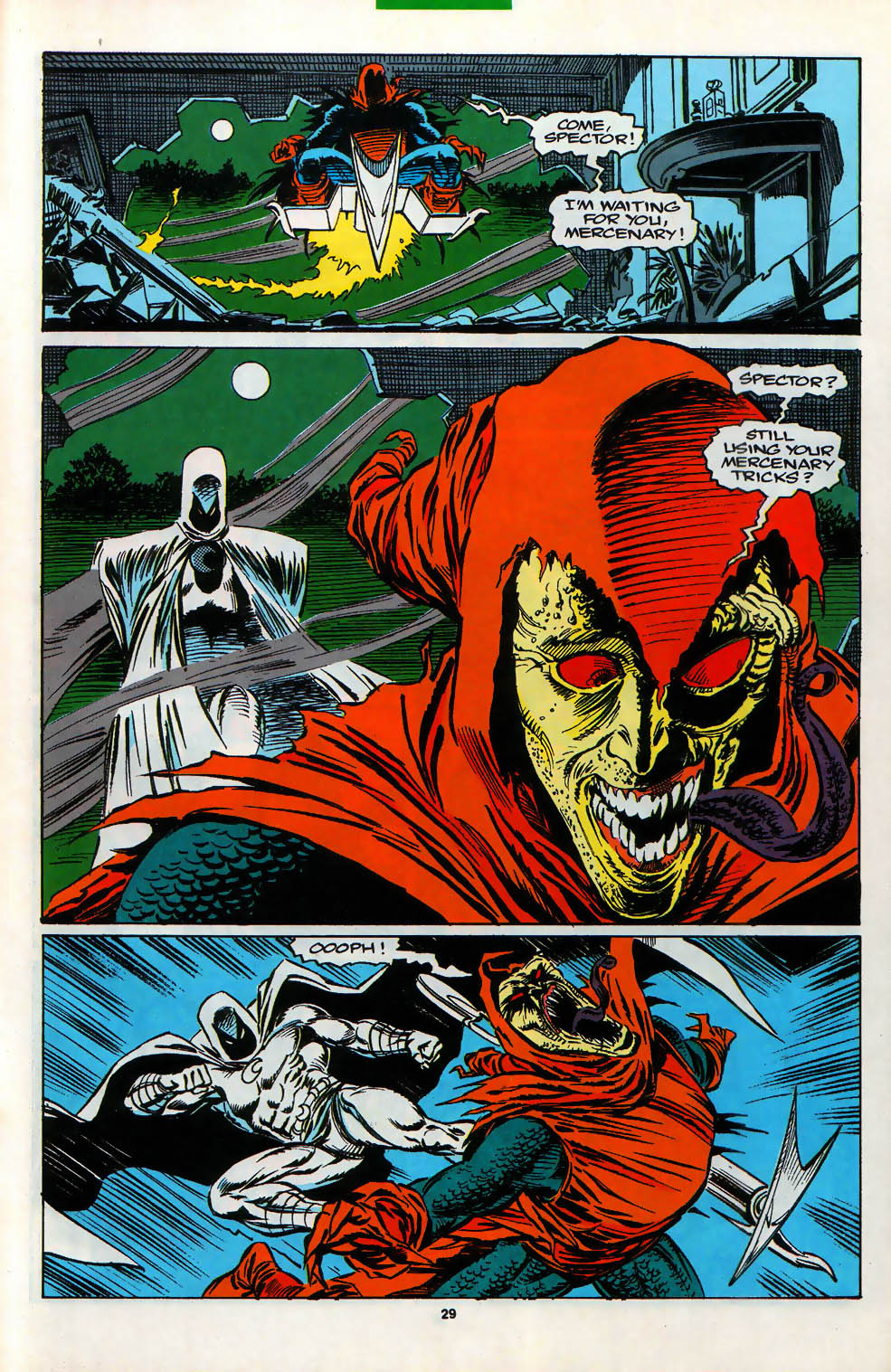 Read online Marc Spector: Moon Knight comic -  Issue #32 - 23