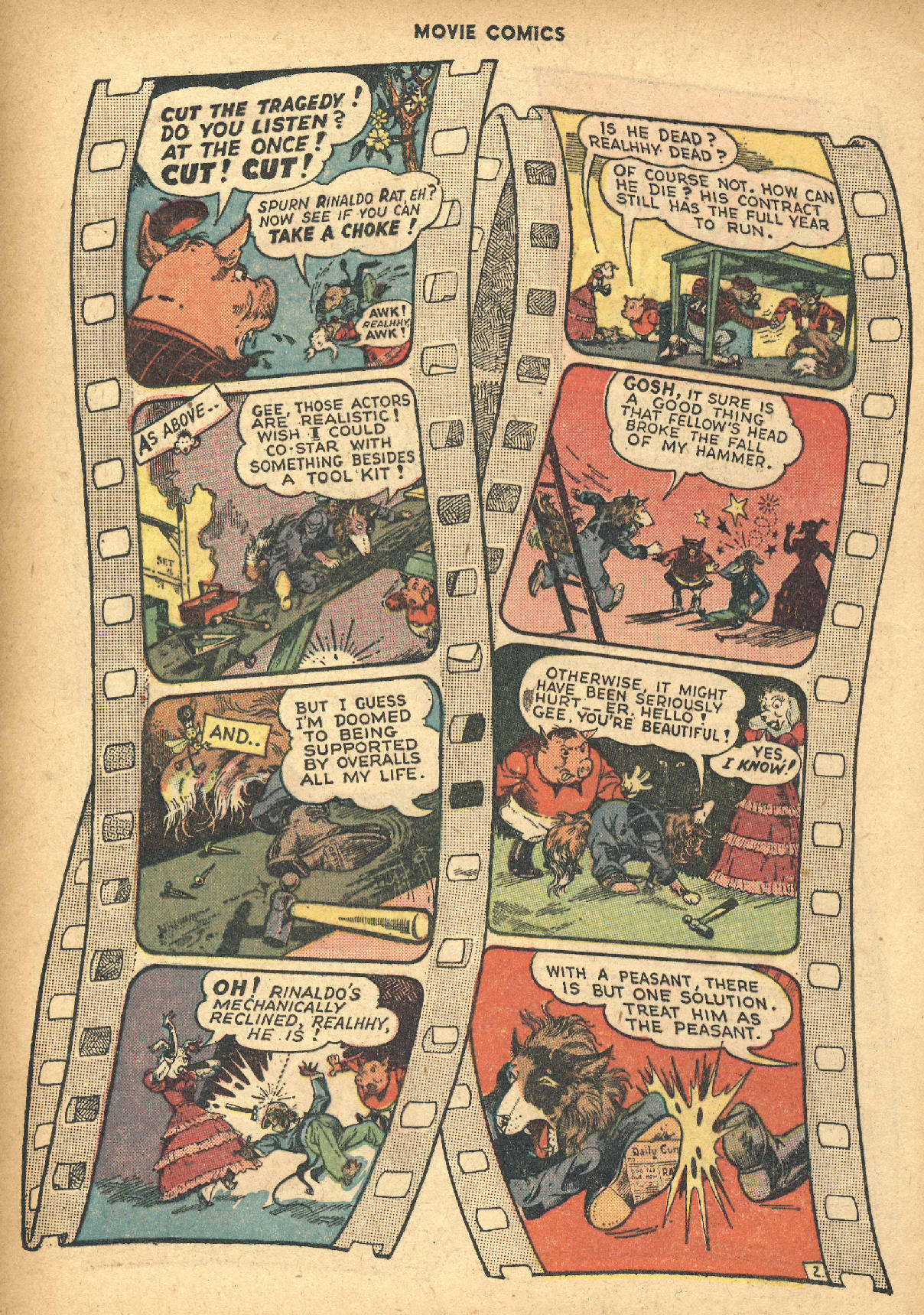 Read online Movie Comics (1946) comic -  Issue #1 - 16