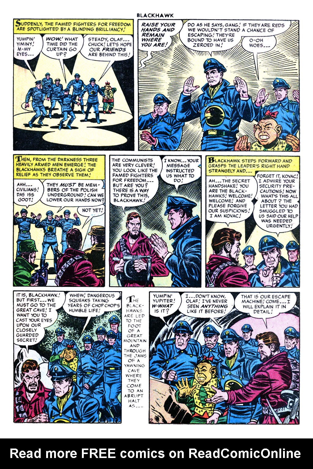 Read online Blackhawk (1957) comic -  Issue #80 - 19