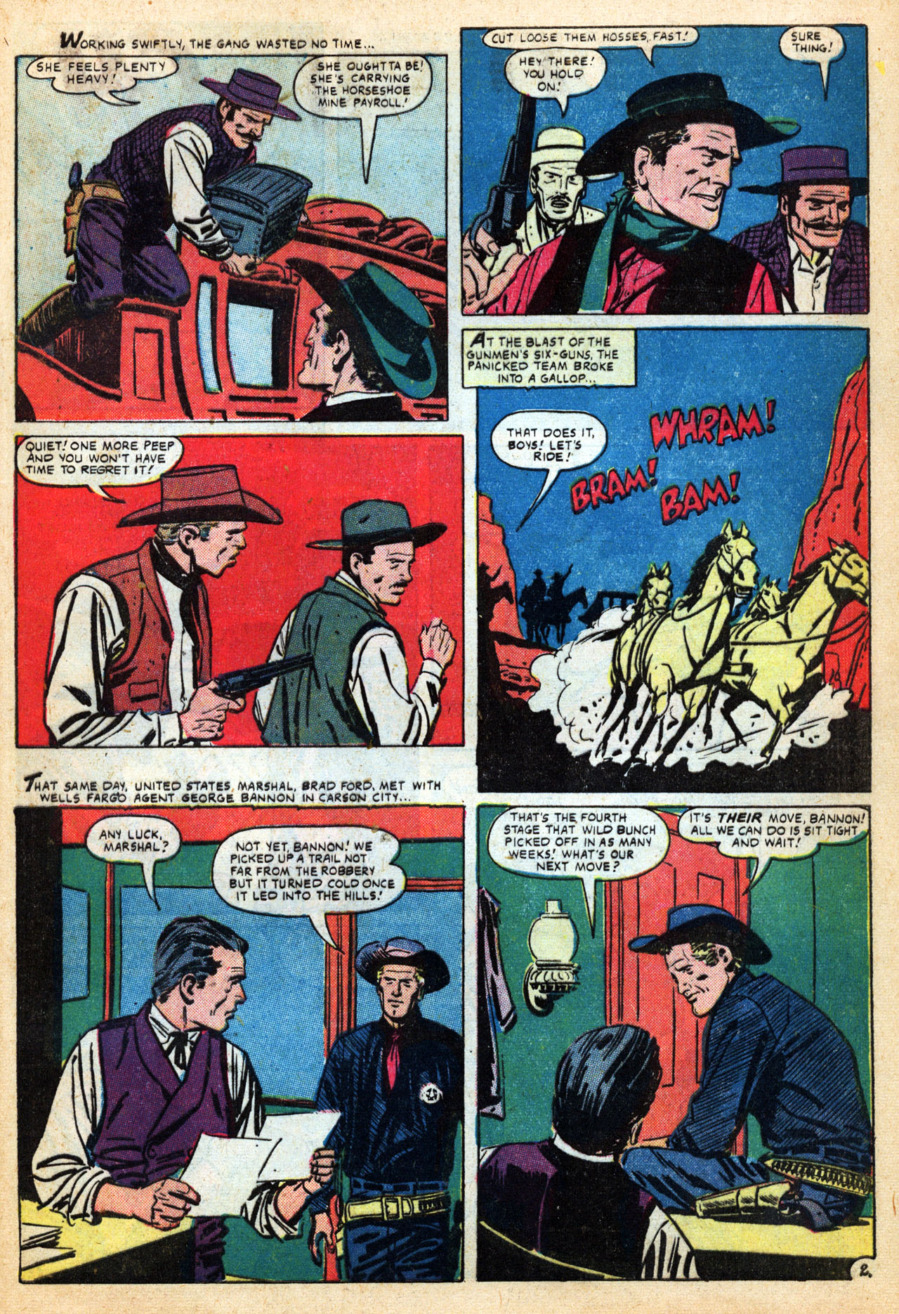 Read online Western Outlaws (1954) comic -  Issue #20 - 29