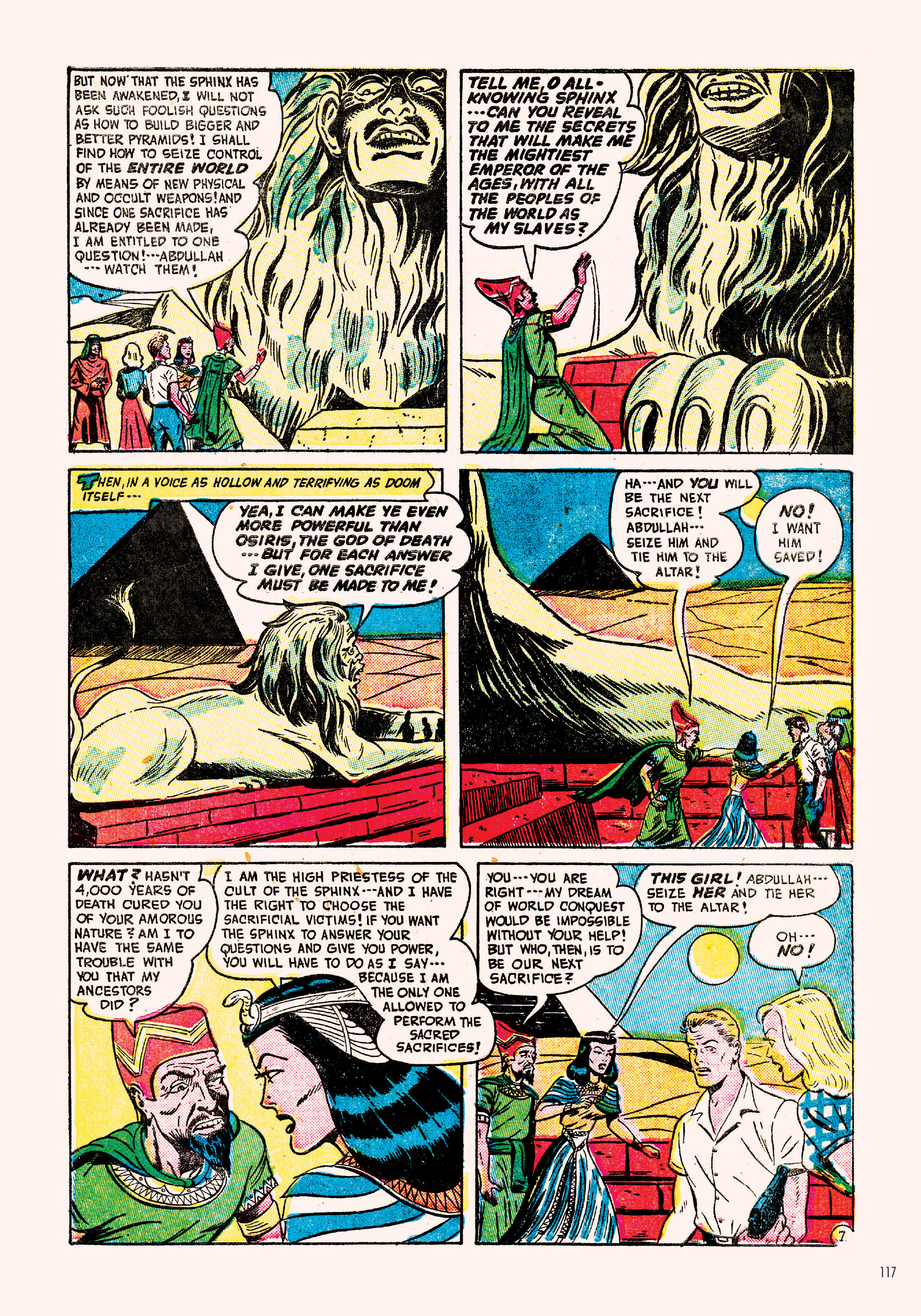 Read online Classic Monsters of Pre-Code Horror Comics: Mummies comic -  Issue # TPB - 117