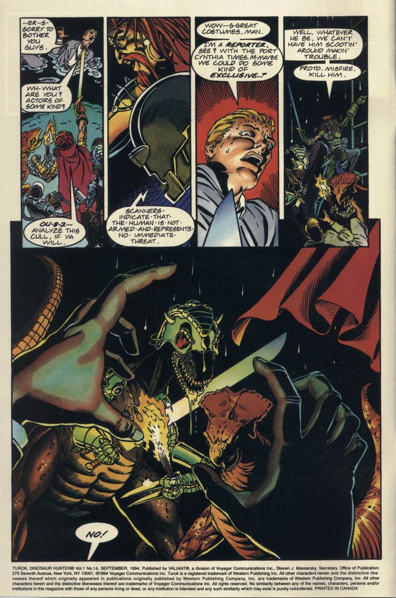 Read online Turok, Dinosaur Hunter (1993) comic -  Issue #14 - 3
