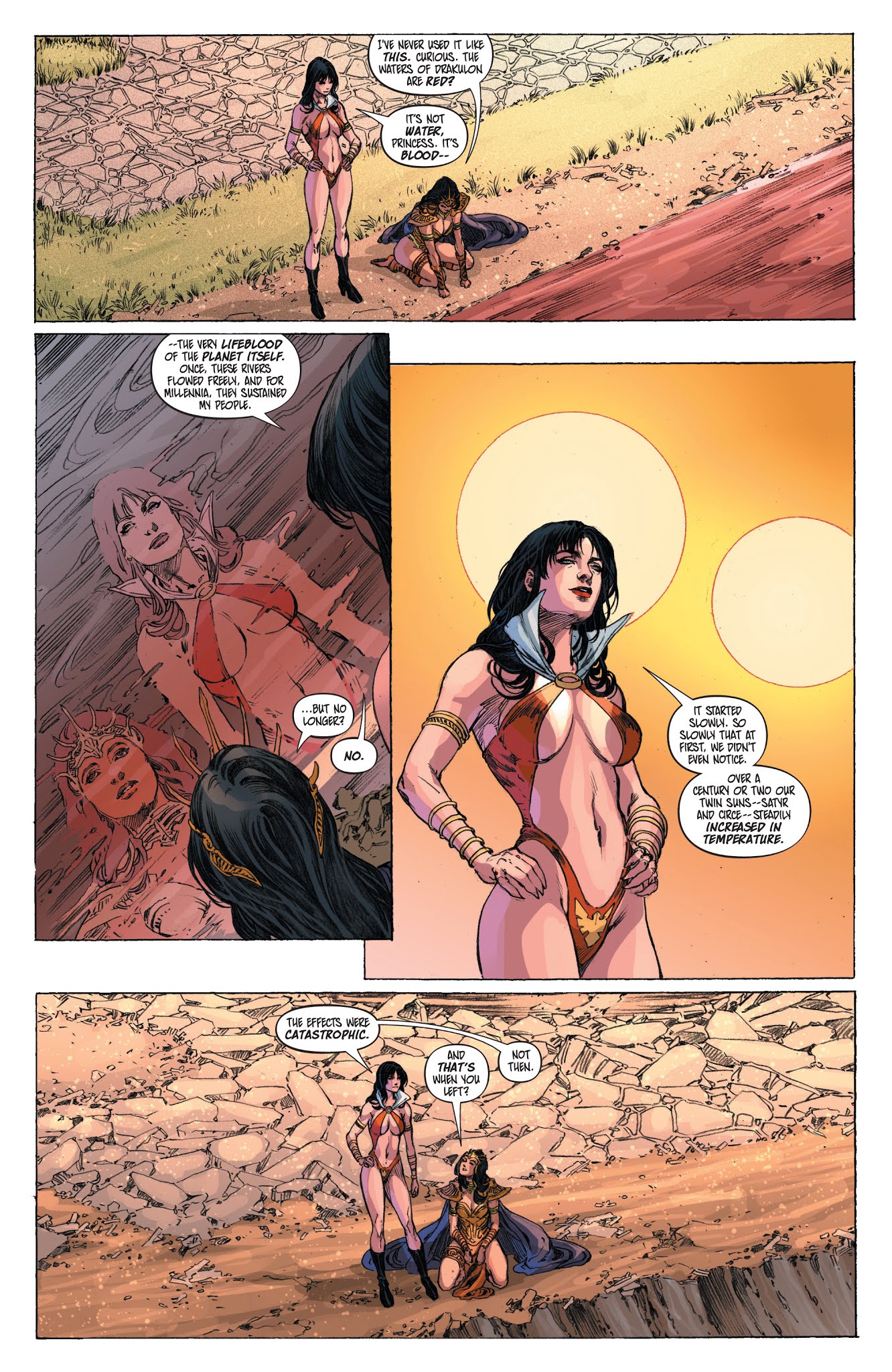 Read online Vampirella/Dejah Thoris comic -  Issue #1 - 24