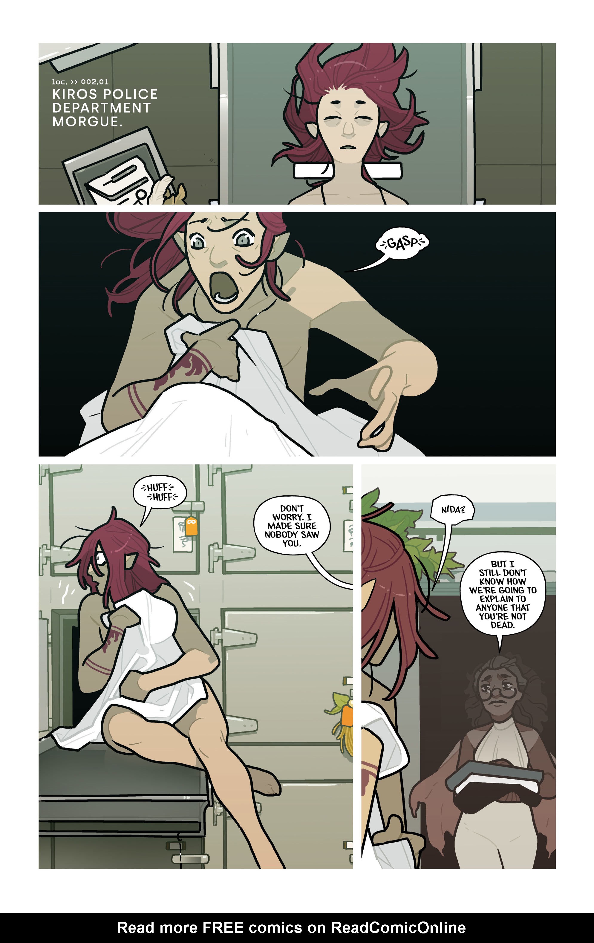Read online Black Cloak comic -  Issue #2 - 3
