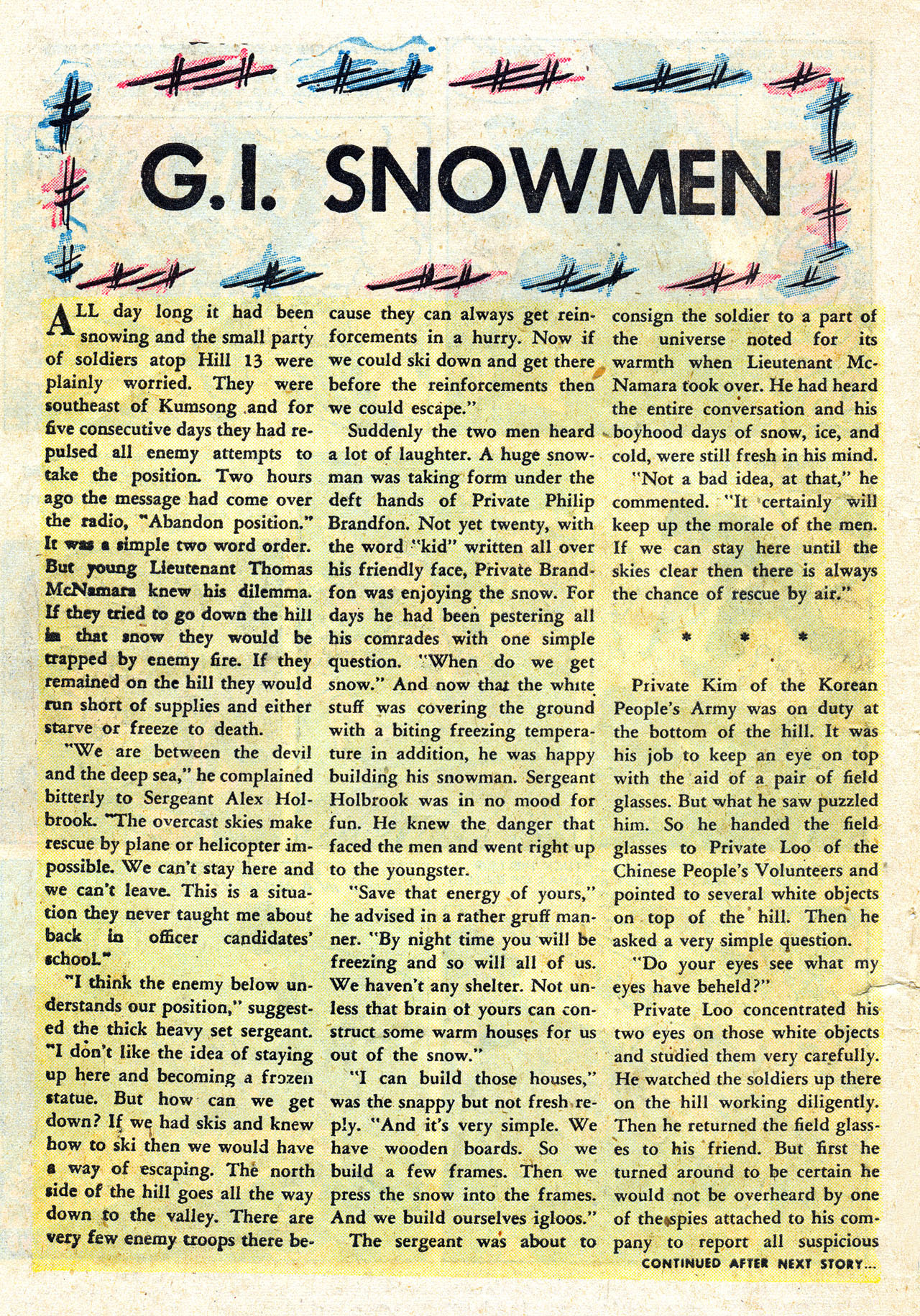Read online War Action comic -  Issue #4 - 10