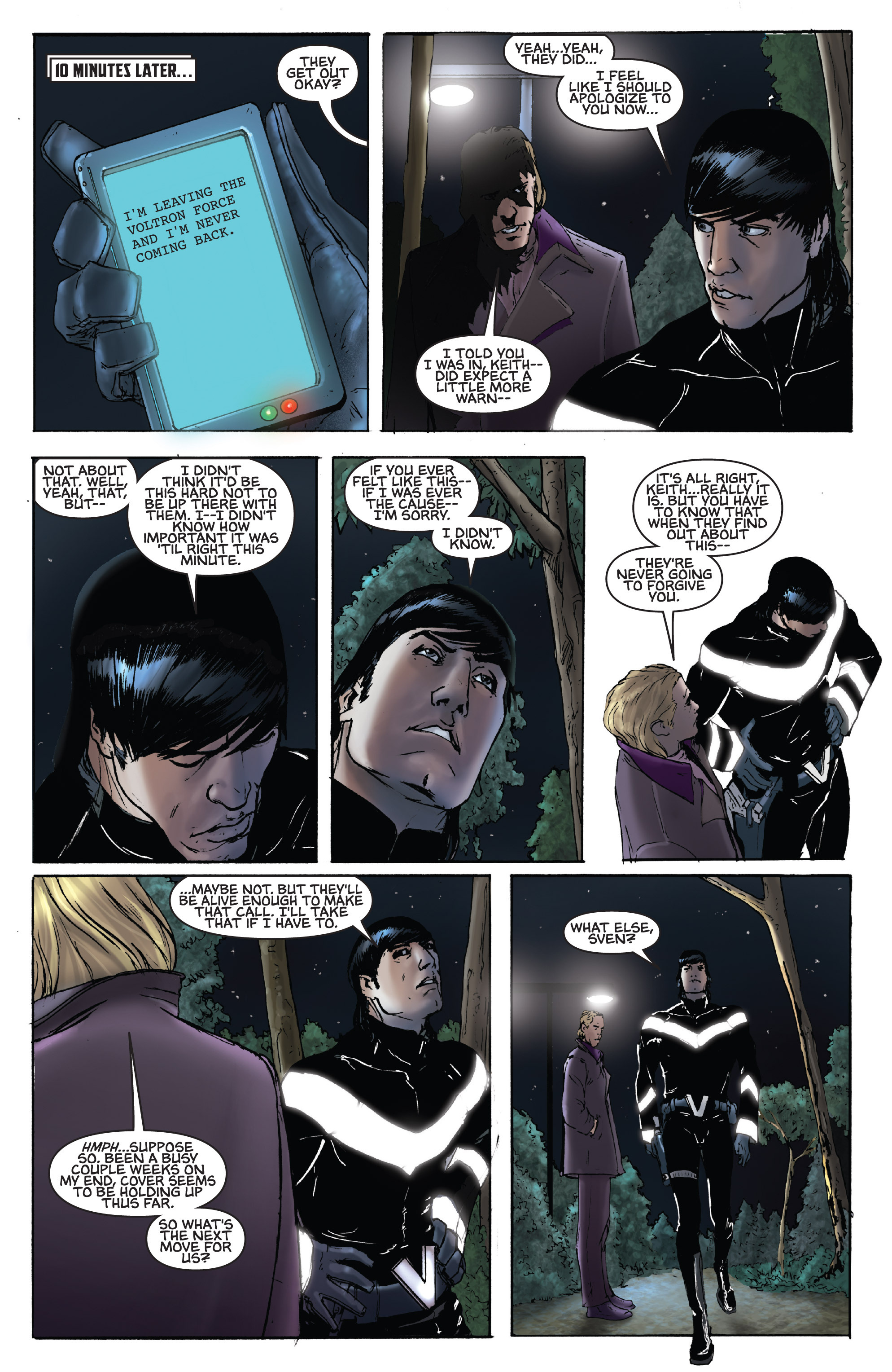 Read online Voltron comic -  Issue #12 - 21