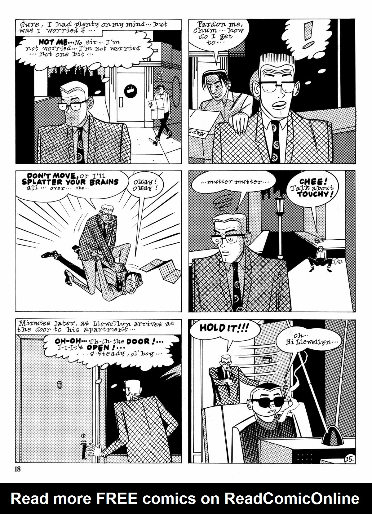 Read online Lloyd Llewellyn comic -  Issue #3 - 20