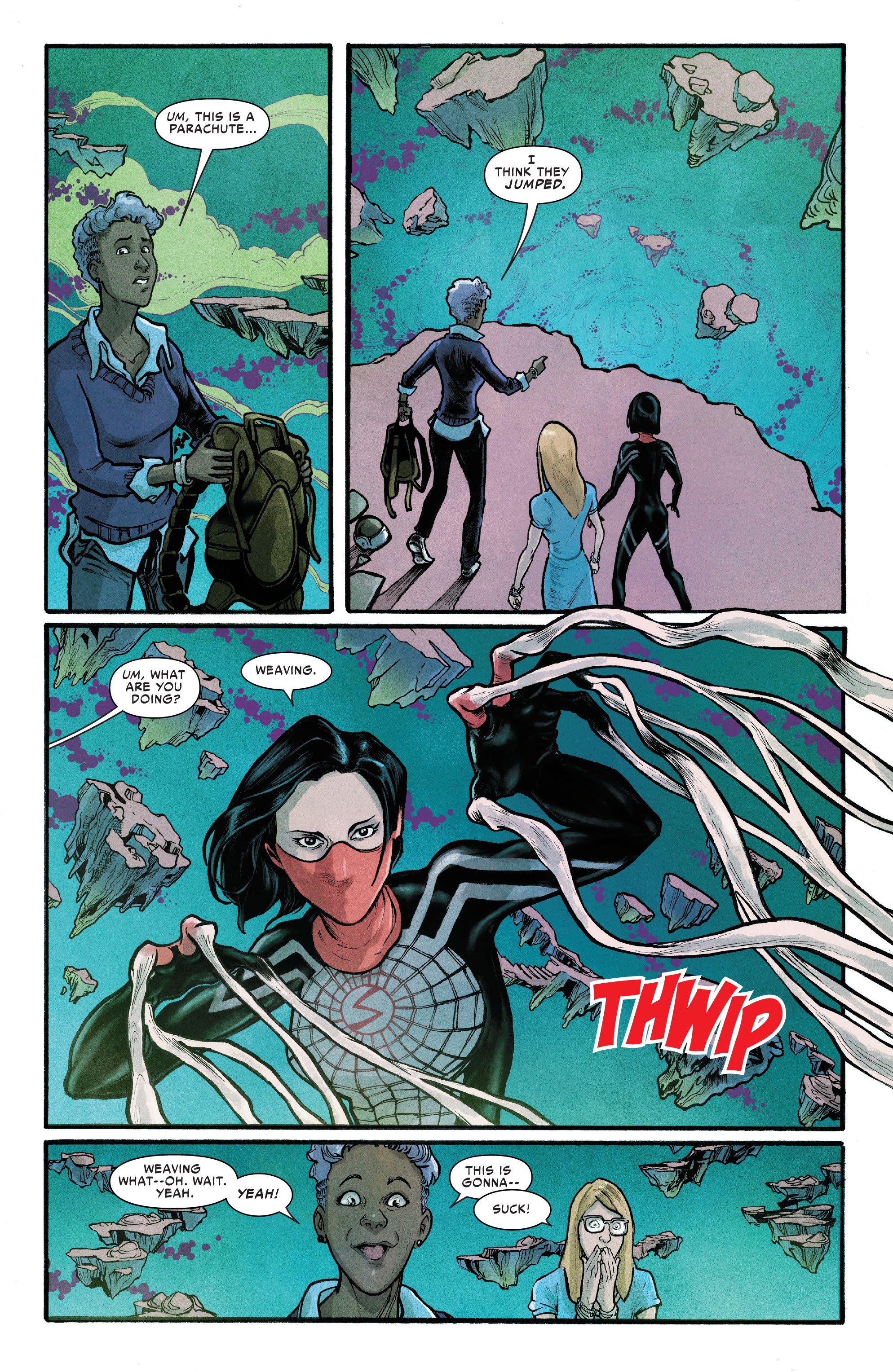 Read online Silk: Out of the Spider-Verse comic -  Issue # TPB 3 (Part 1) - 70