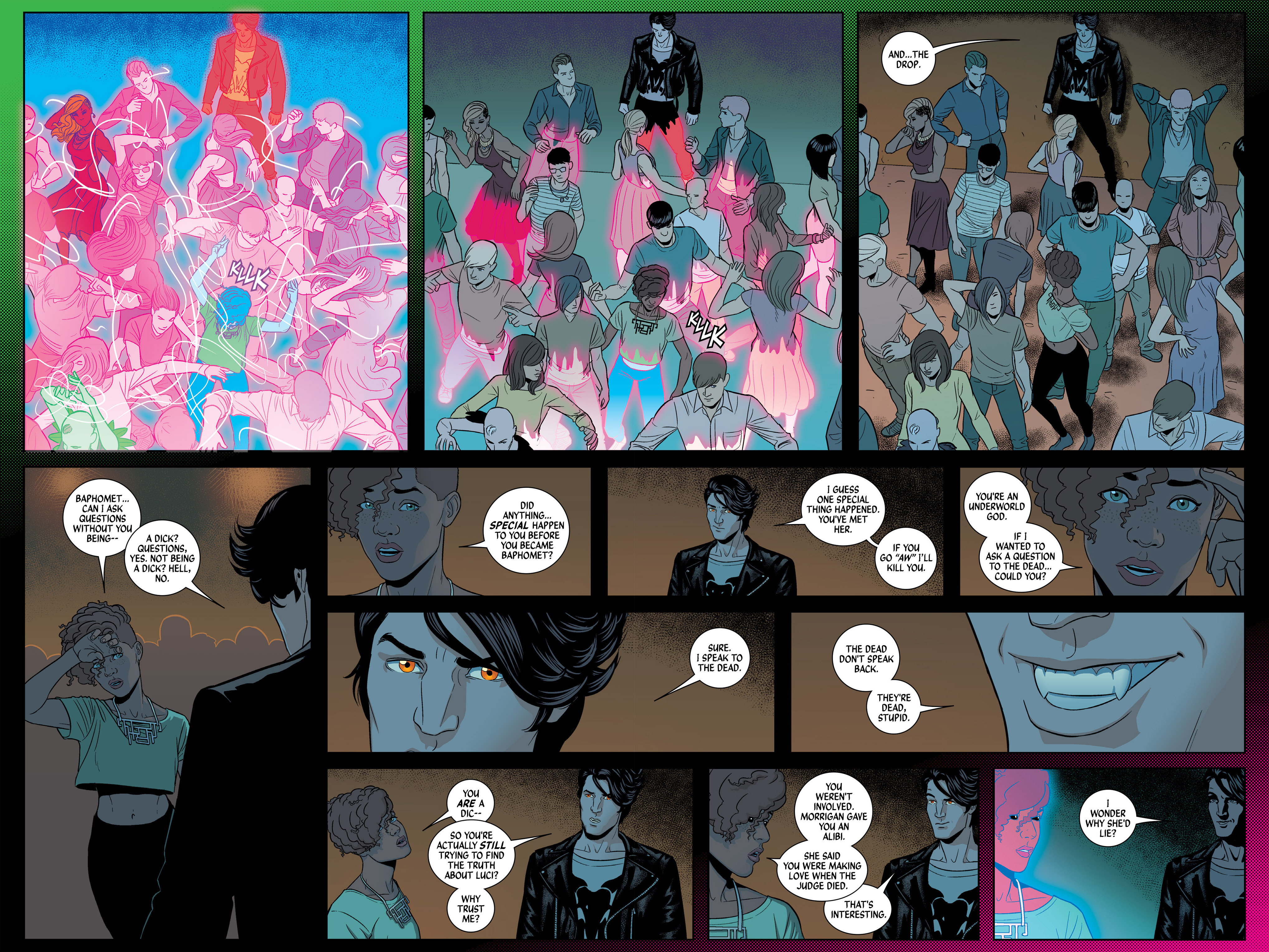 Read online The Wicked   The Divine: Book One comic -  Issue # Full (Part 2) - 23