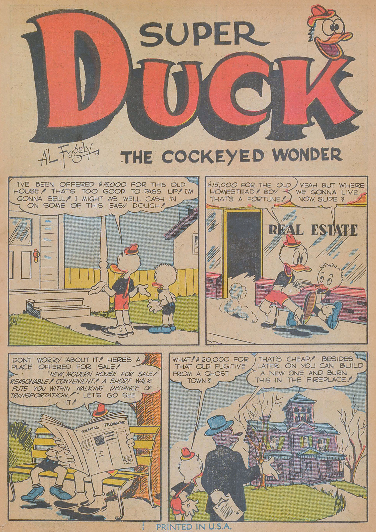 Read online Super Duck Comics comic -  Issue #12 - 3