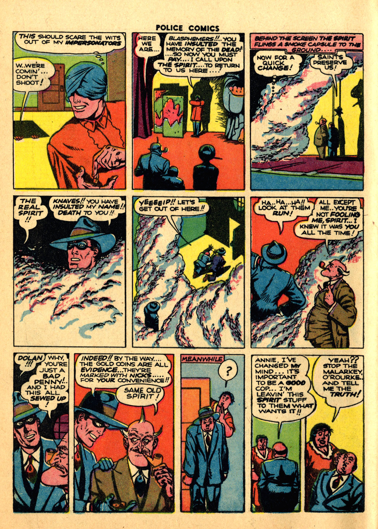 Read online Police Comics comic -  Issue #27 - 58