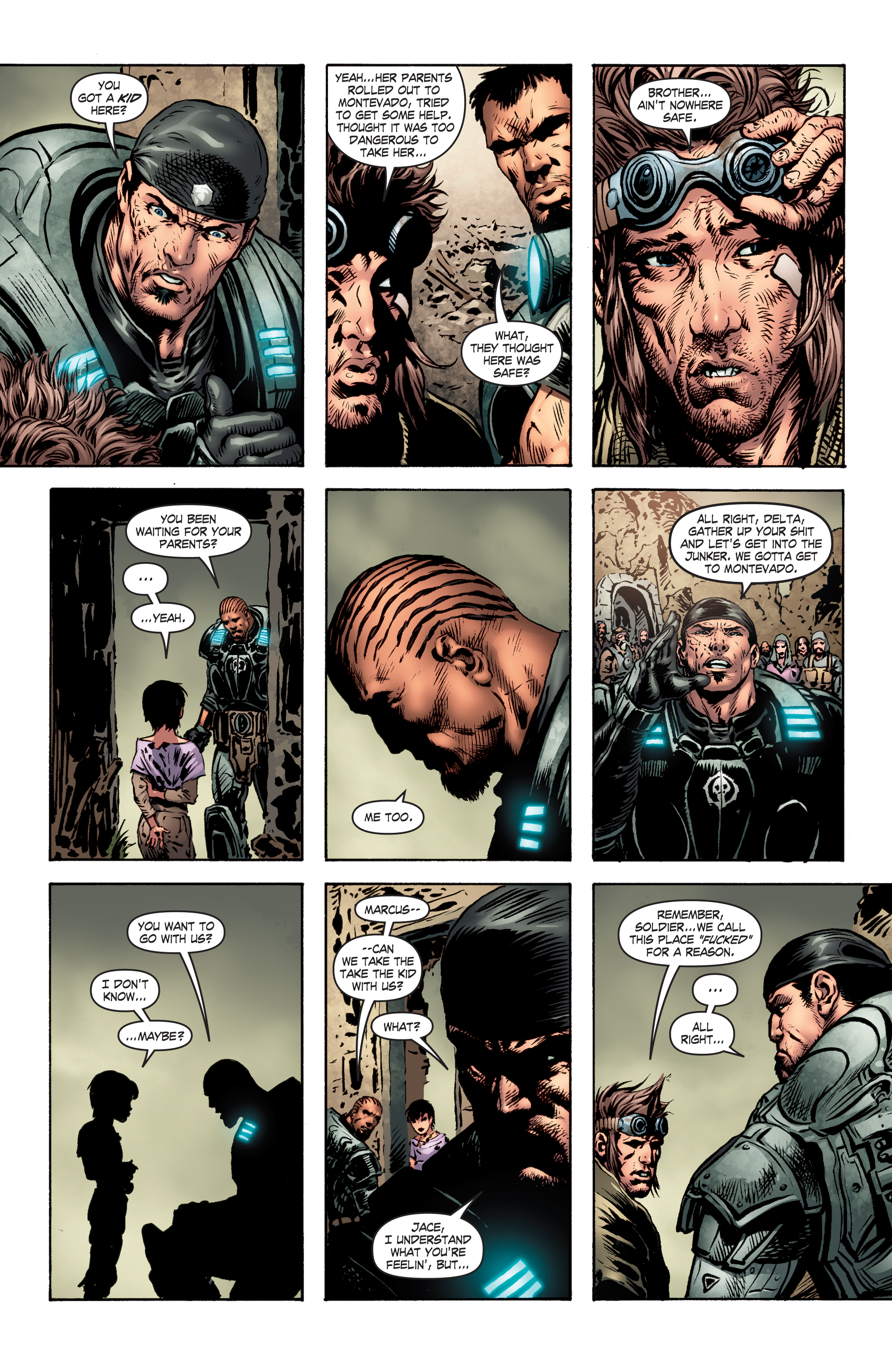 Read online Gears Of War comic -  Issue #3 - 17