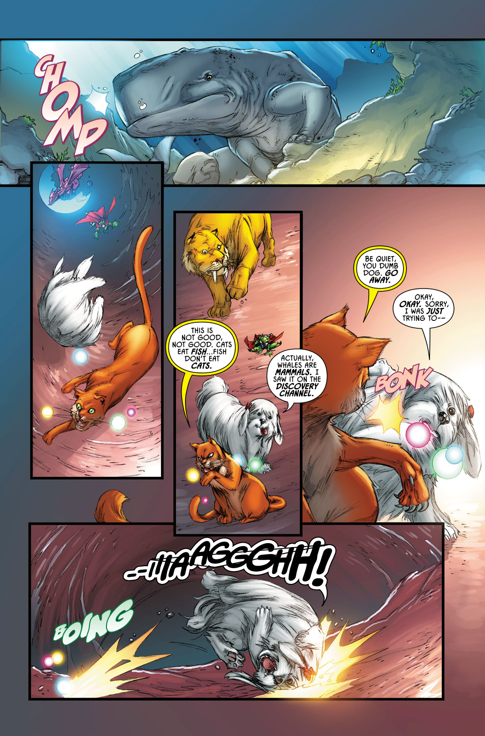Read online Lockjaw and the Pet Avengers comic -  Issue #3 - 9