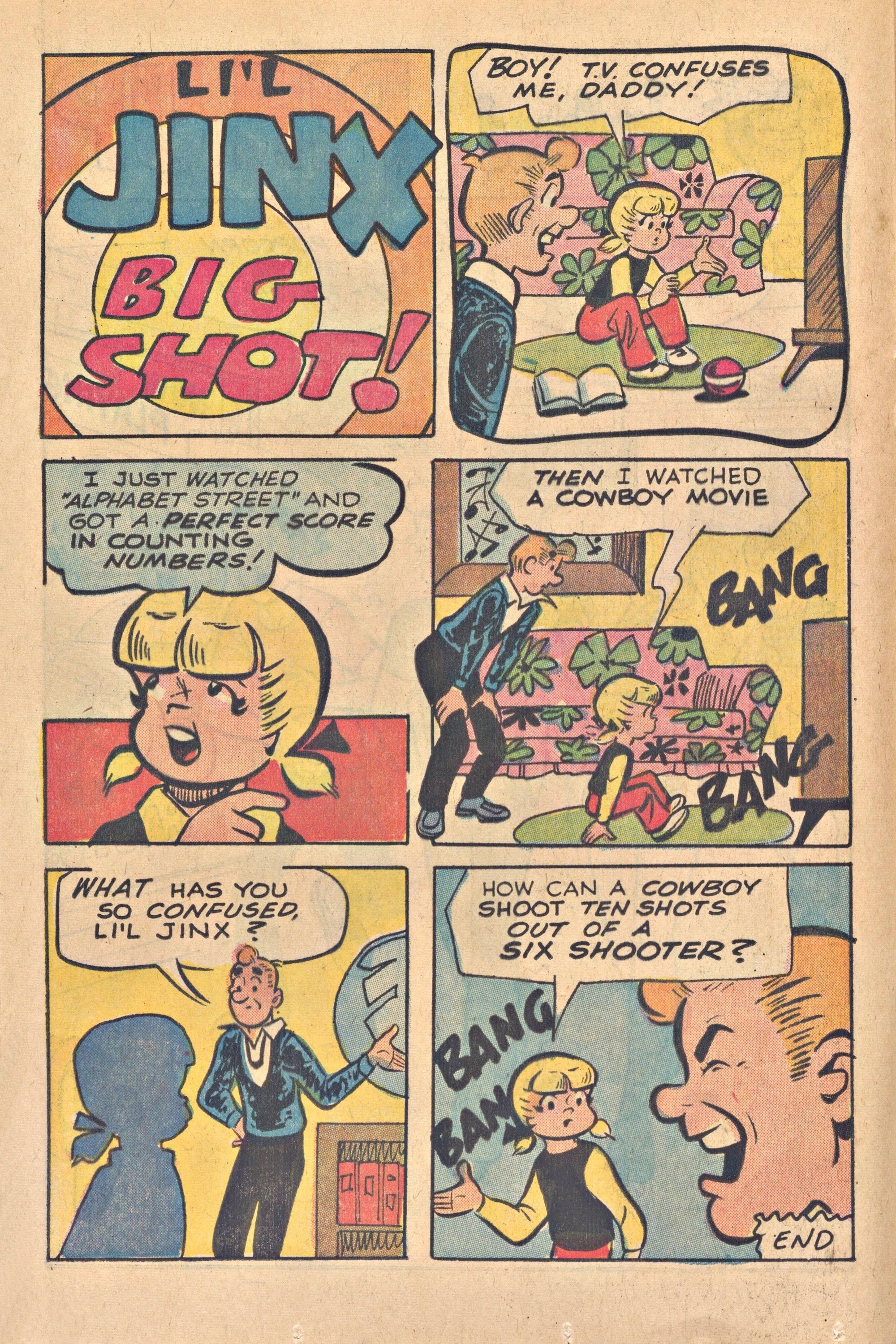 Read online Jughead's Jokes comic -  Issue #32 - 24