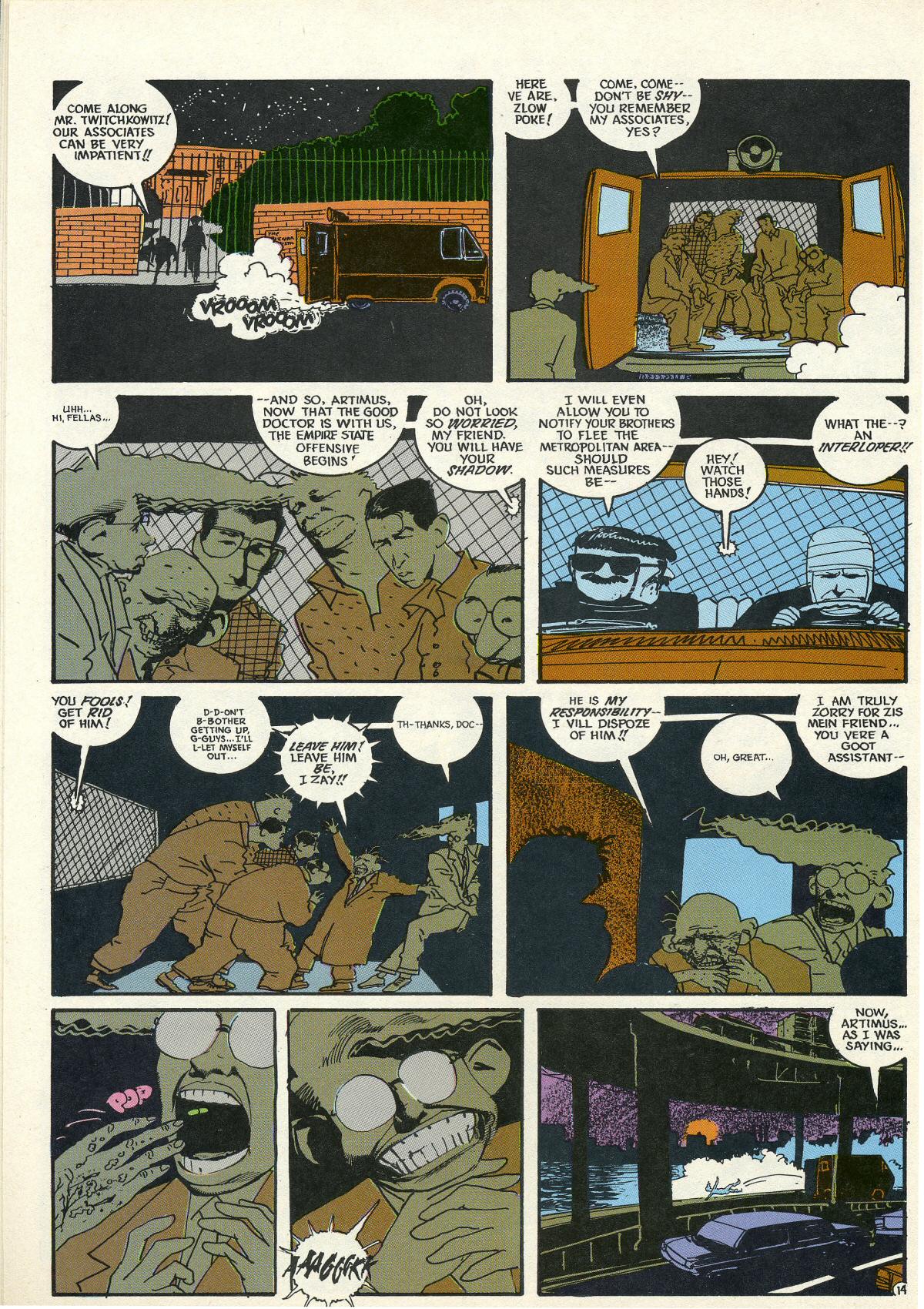 Read online The Shadow (1987) comic -  Issue #12 - 18