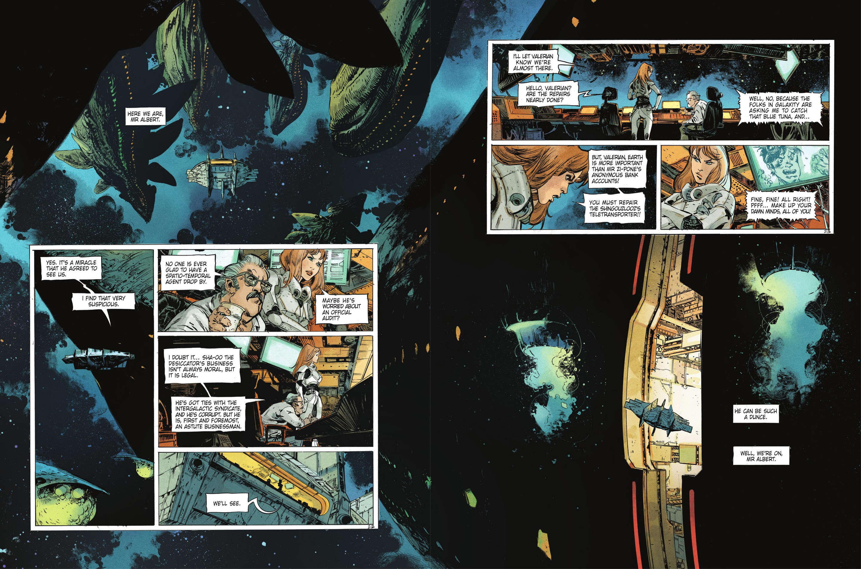 Read online Valerian and Laureline: Shingouzlooz Inc comic -  Issue # Full - 25