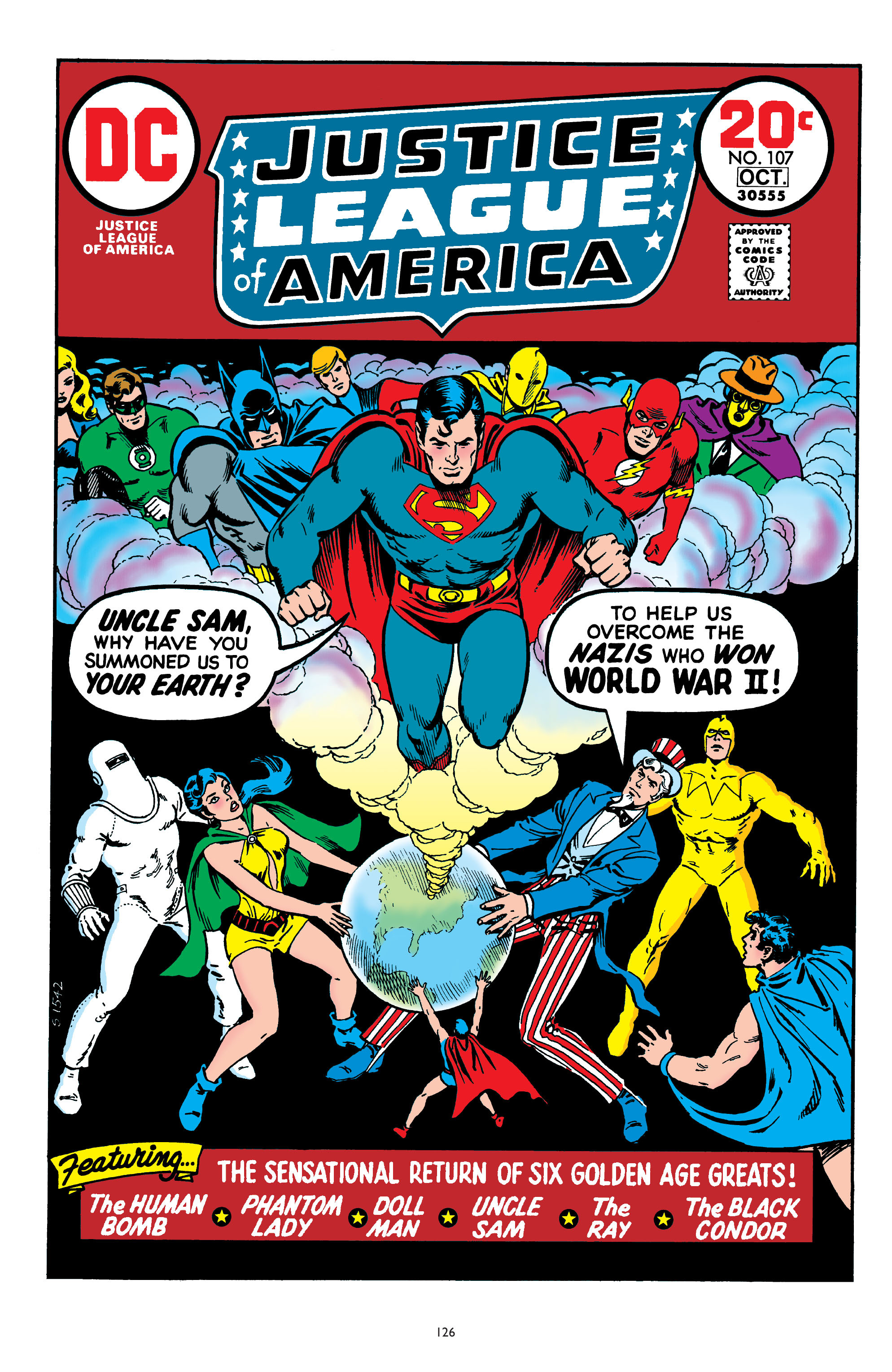 Read online Justice League of America (1960) comic -  Issue #107 - 1
