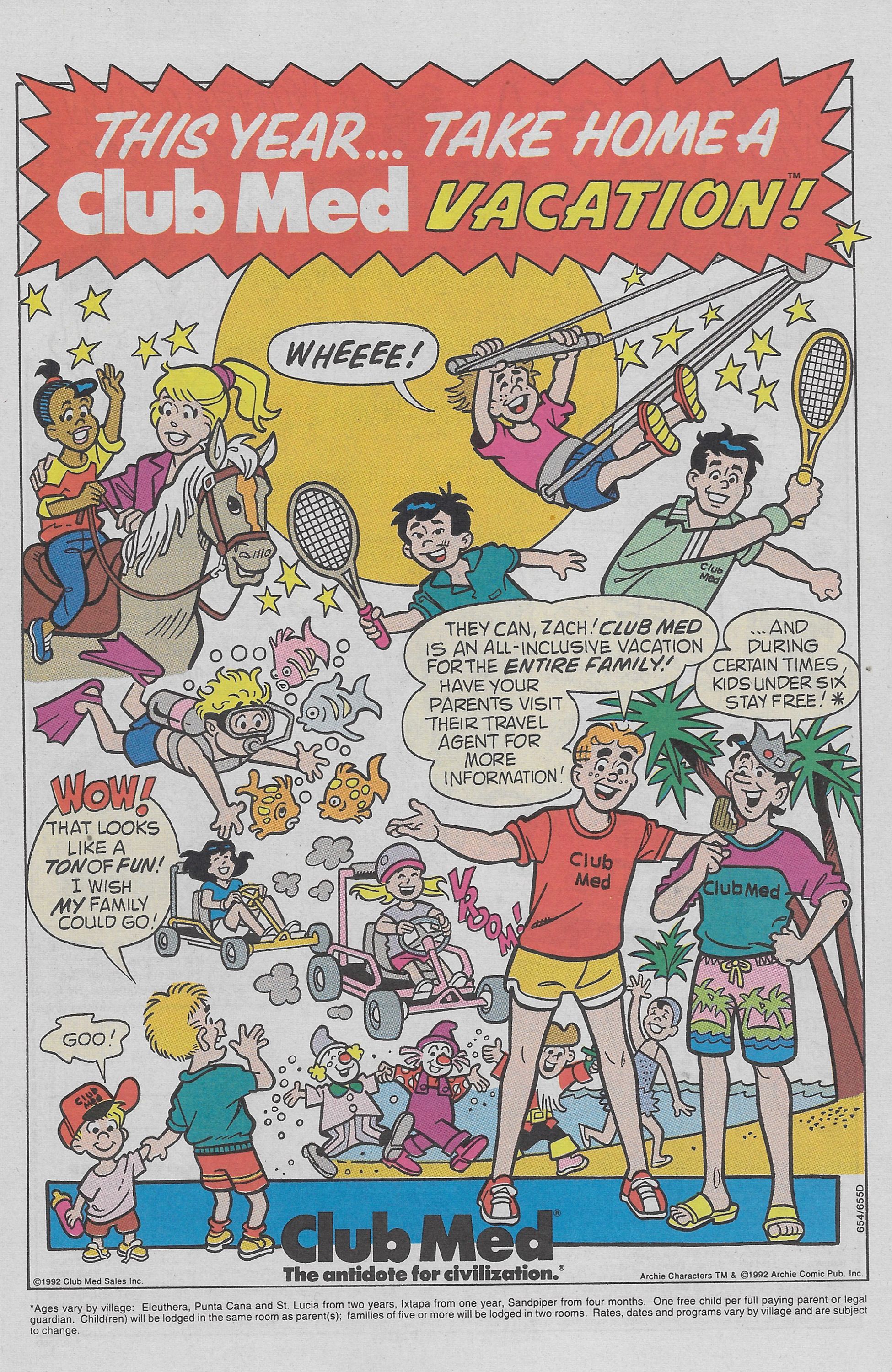 Read online Archie (1960) comic -  Issue #406 - 10