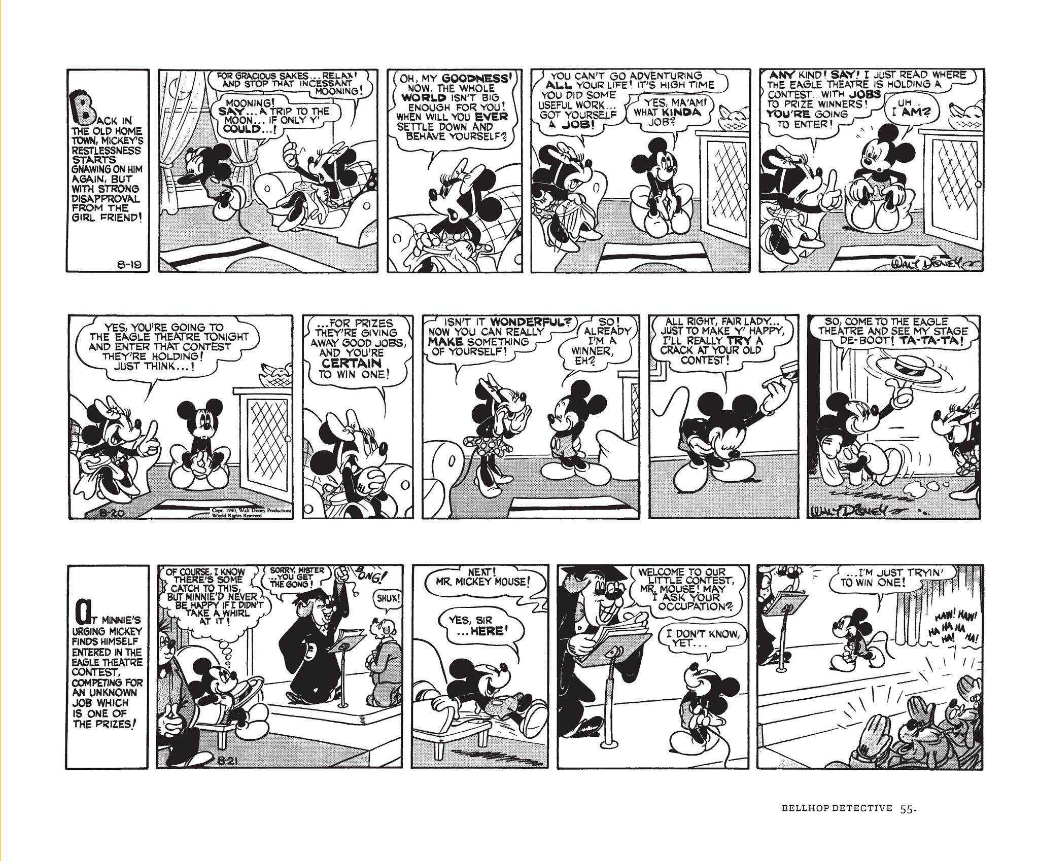 Read online Walt Disney's Mickey Mouse by Floyd Gottfredson comic -  Issue # TPB 6 (Part 1) - 55