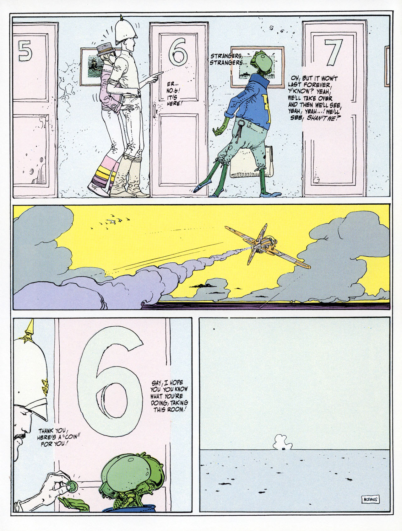 Read online Epic Graphic Novel: Moebius comic -  Issue # TPB 3 - 81