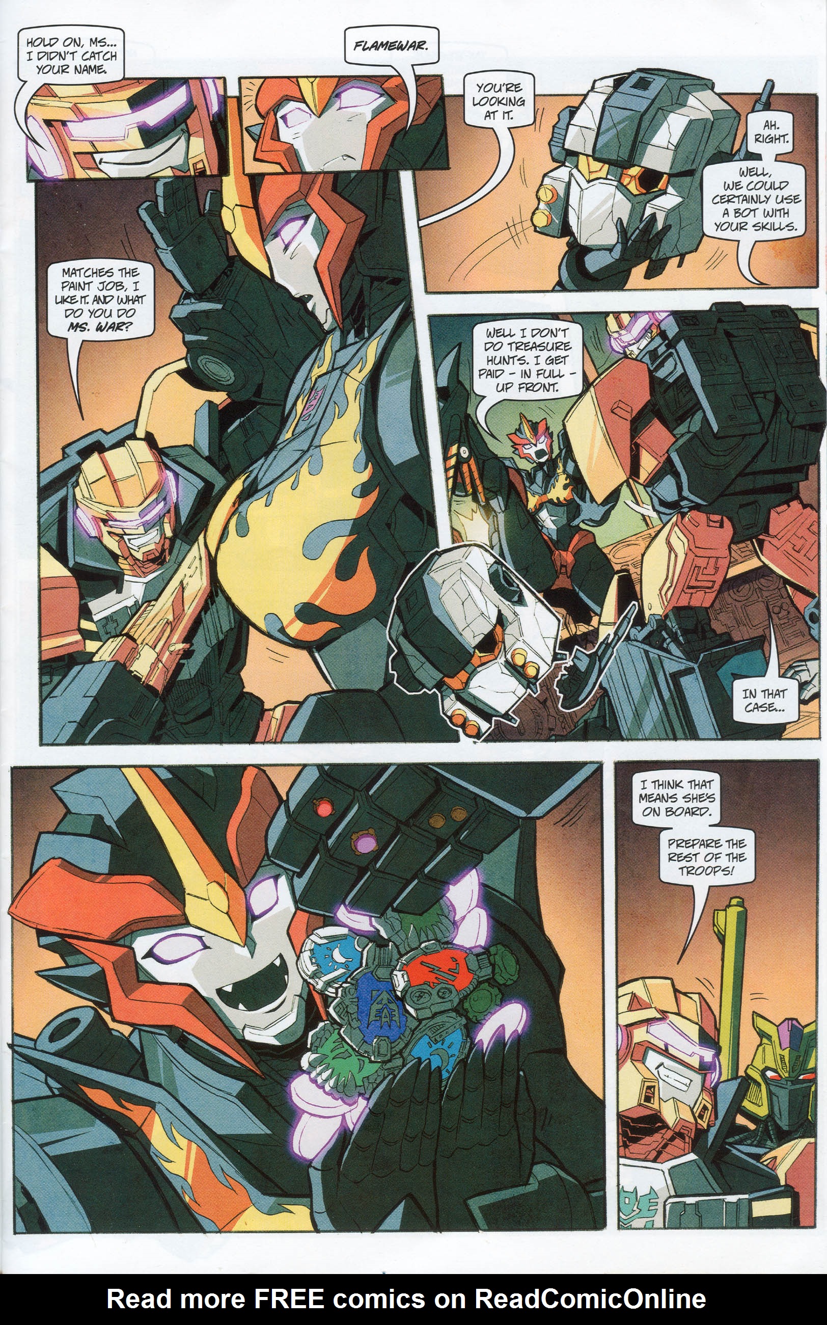 Read online Transformers: Timelines comic -  Issue #10 - 8