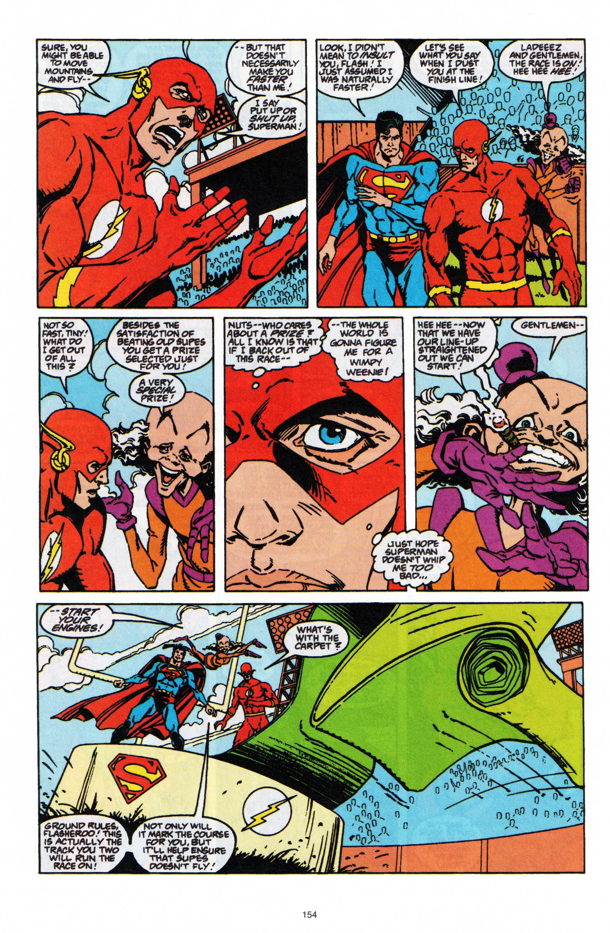 Read online Superman vs. Flash comic -  Issue # TPB - 155