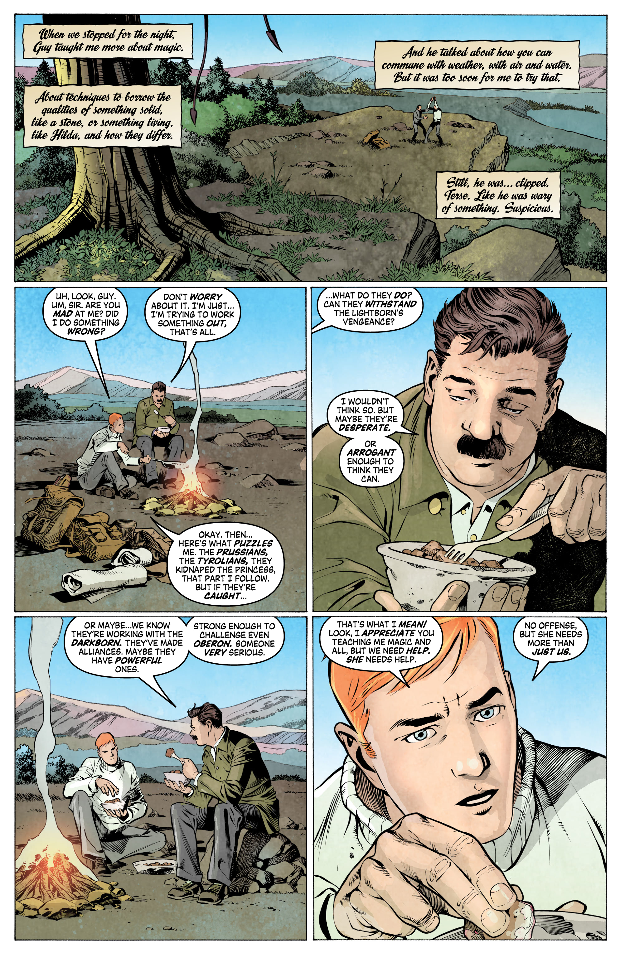 Read online Arrowsmith: Behind Enemy Lines comic -  Issue #6 - 19