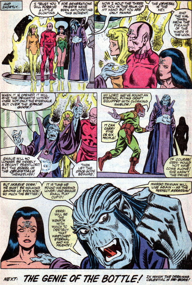 Read online Eternals (1985) comic -  Issue #10 - 24