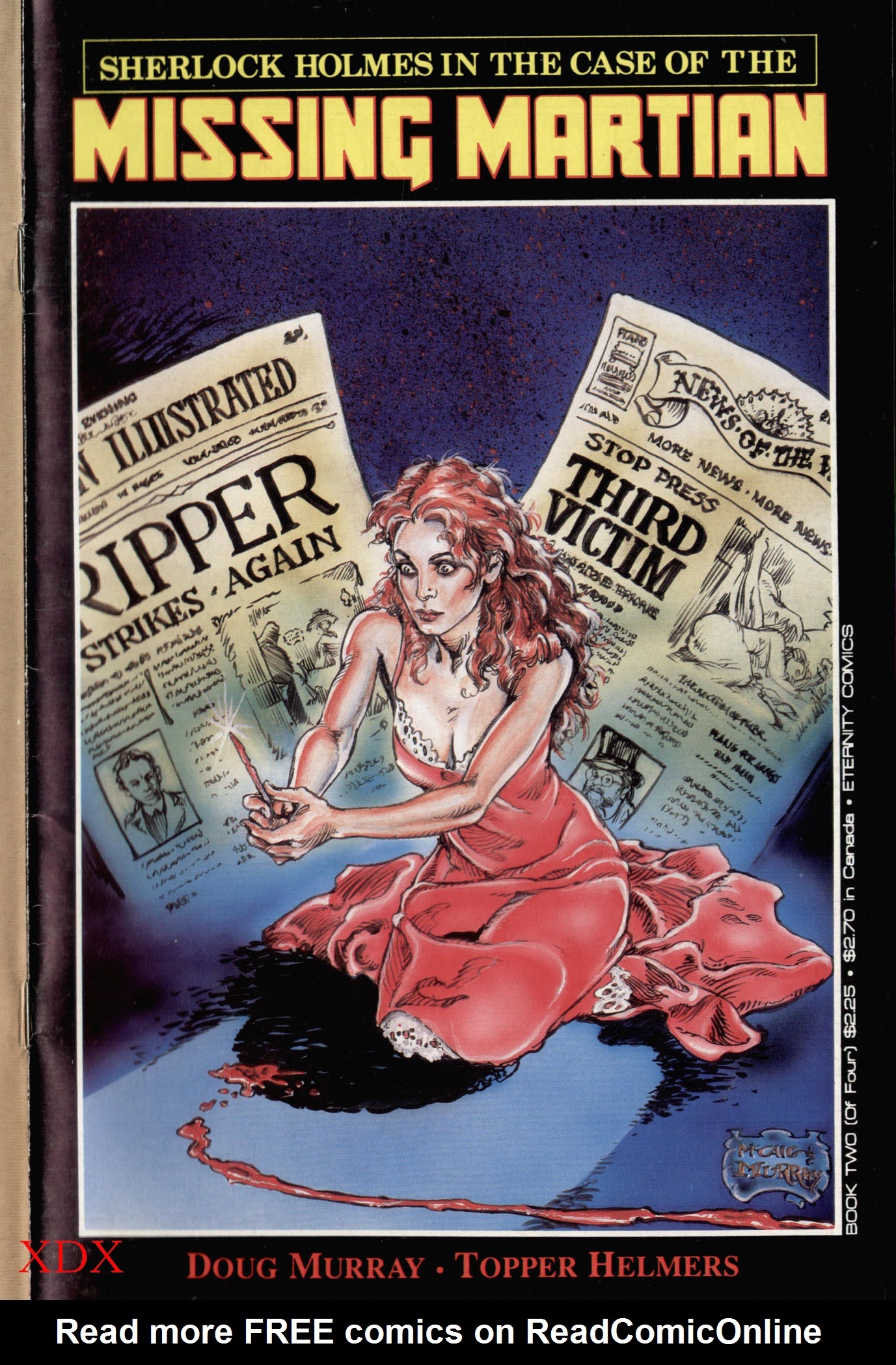 Read online Sherlock Holmes in the Case of the Missing Martian comic -  Issue #2 - 1