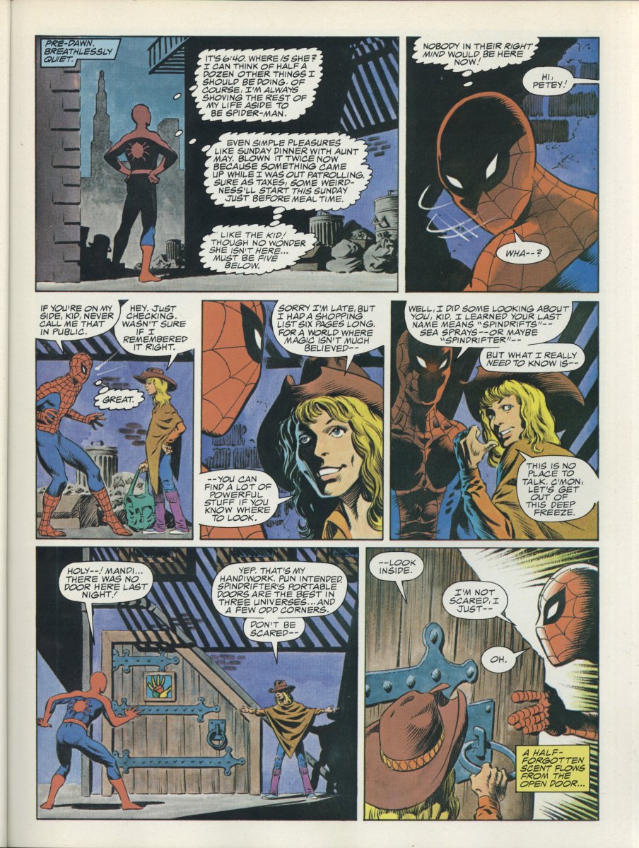 Read online Marvel Graphic Novel comic -  Issue #22 - Spider-Man - Hooky - 9