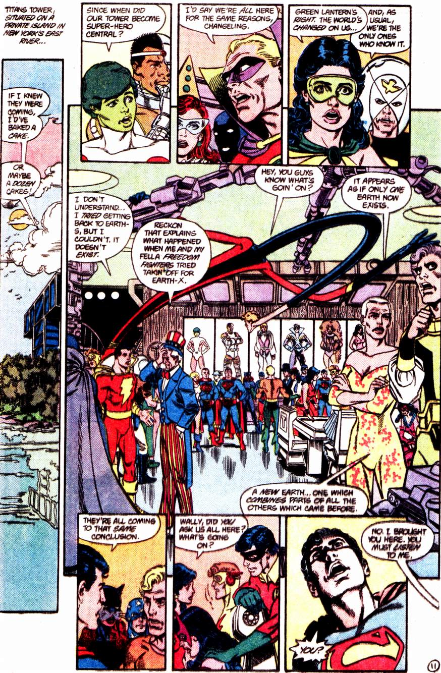 Read online Crisis on Infinite Earths (1985) comic -  Issue #11 - 12