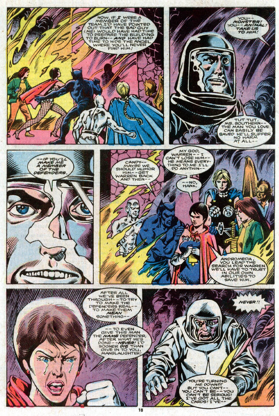 Read online The Defenders (1972) comic -  Issue #151 - 19