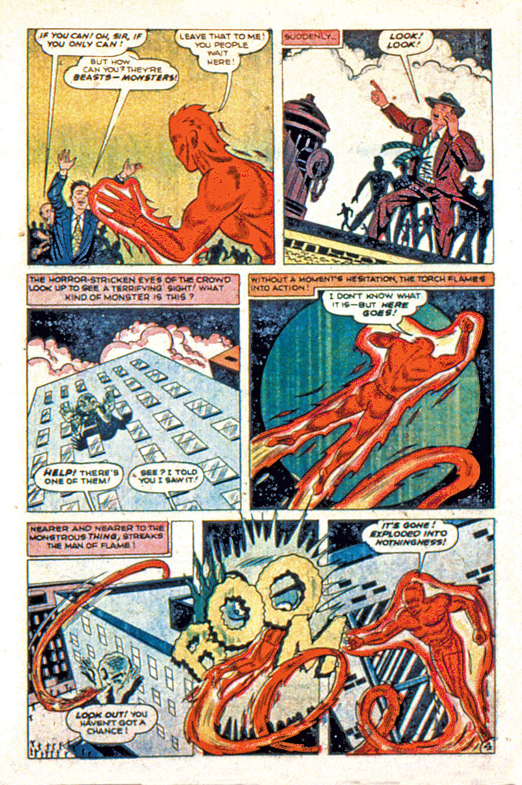 Read online The Human Torch (1940) comic -  Issue #33 - 17