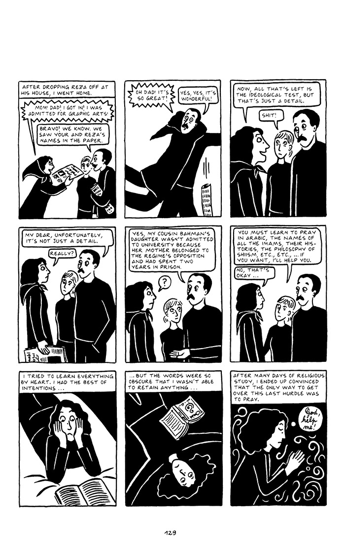 Read online Persepolis comic -  Issue # TPB 2 - 132