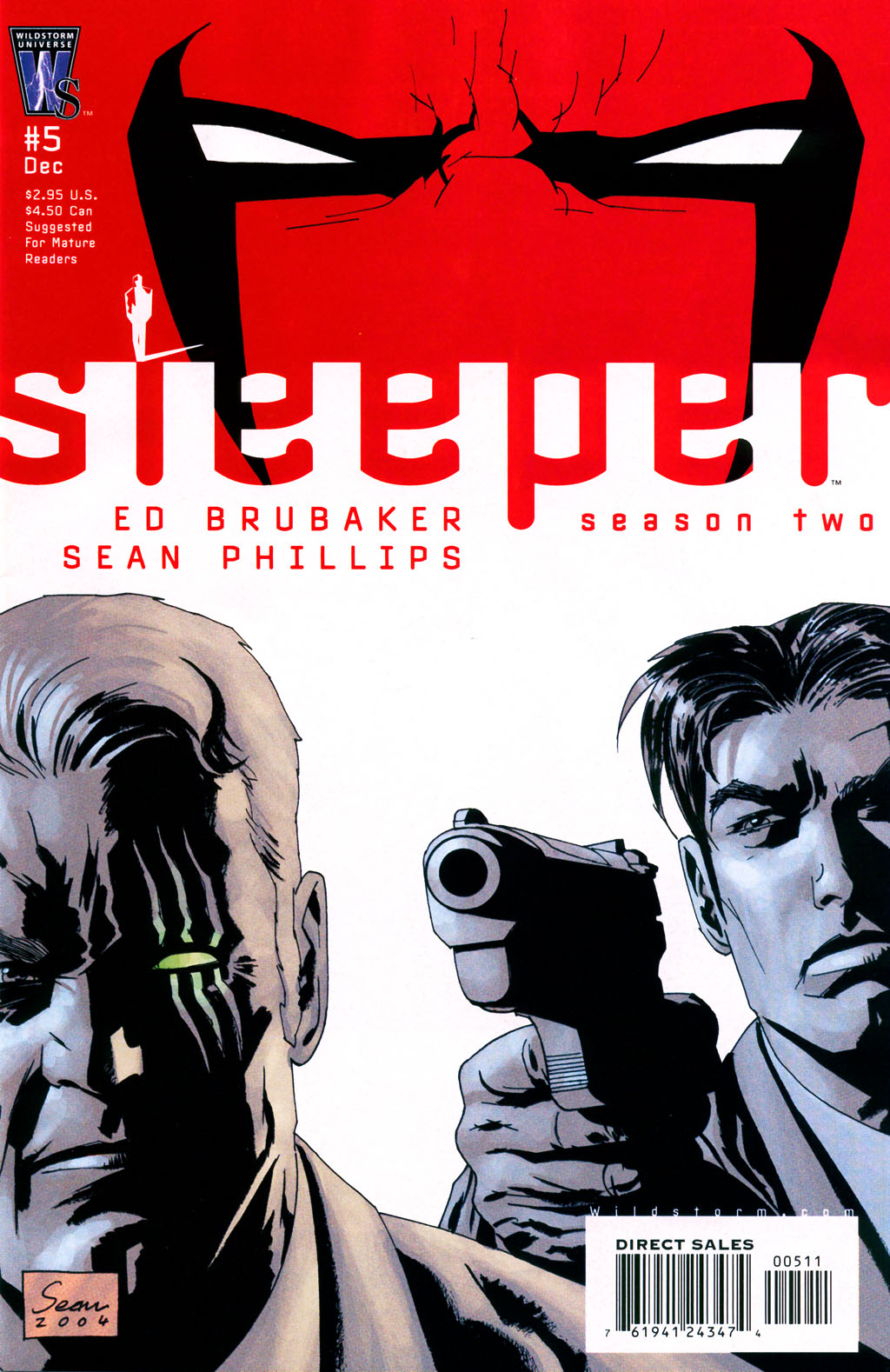 Read online Sleeper: Season Two comic -  Issue #5 - 1